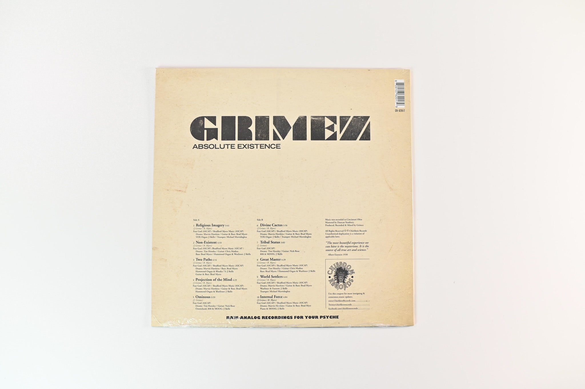 Grimez - Absolute Existence on Chiefdom Sealed