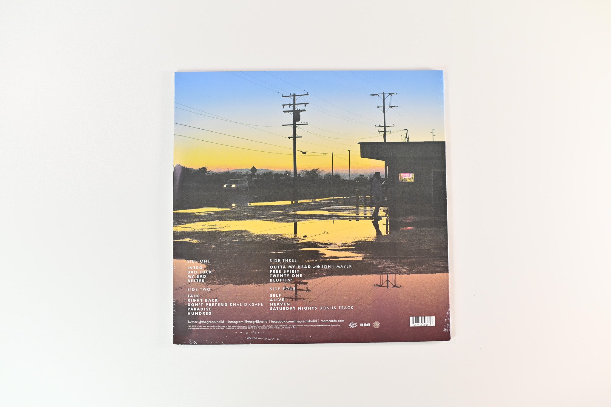Khalid - Free Spirit on RCA Sealed