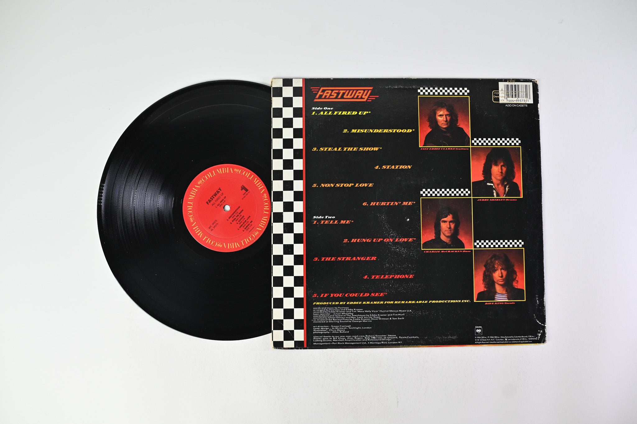 Fastway - All Fired Up! on Columbia