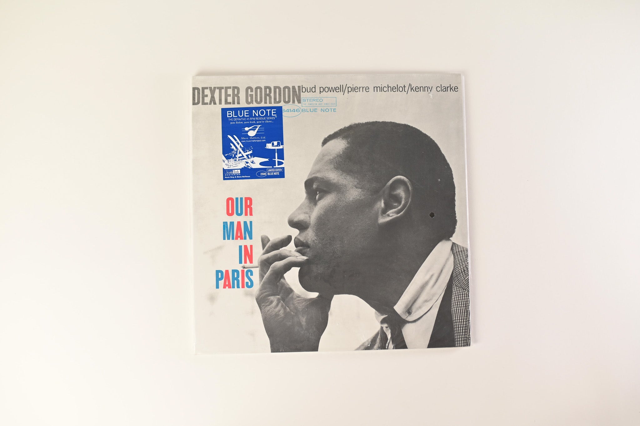 Dexter Gordon - Our Man In Paris on Blue Note Music Matters Ltd Reissue 45 RPM