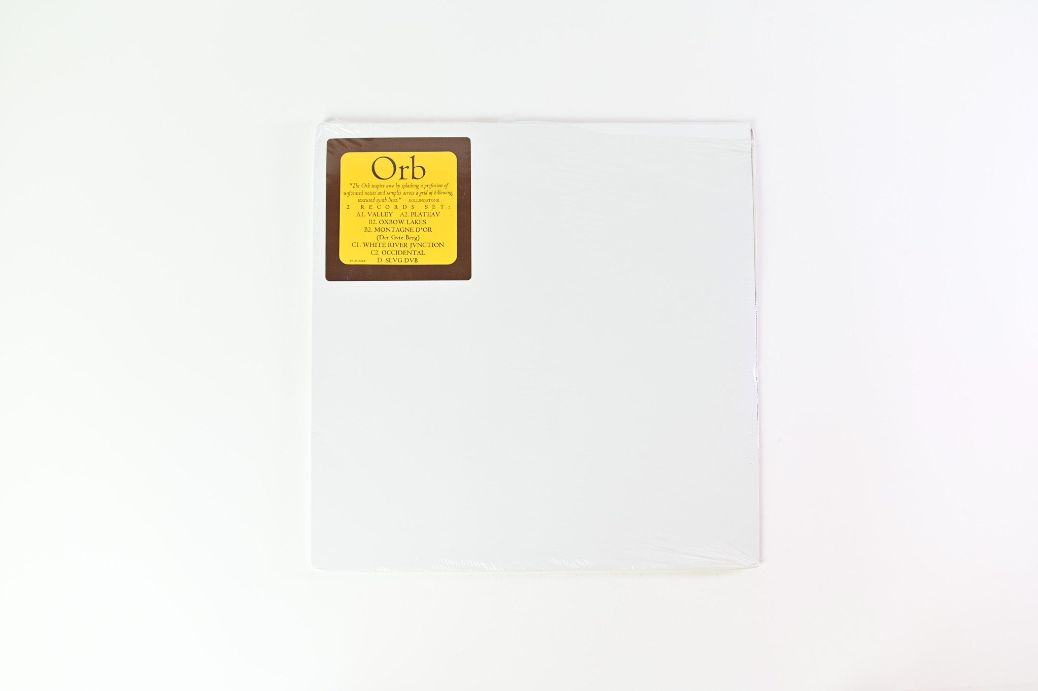 The Orb - Orbus Terrarum on Island Records SEALED Promo