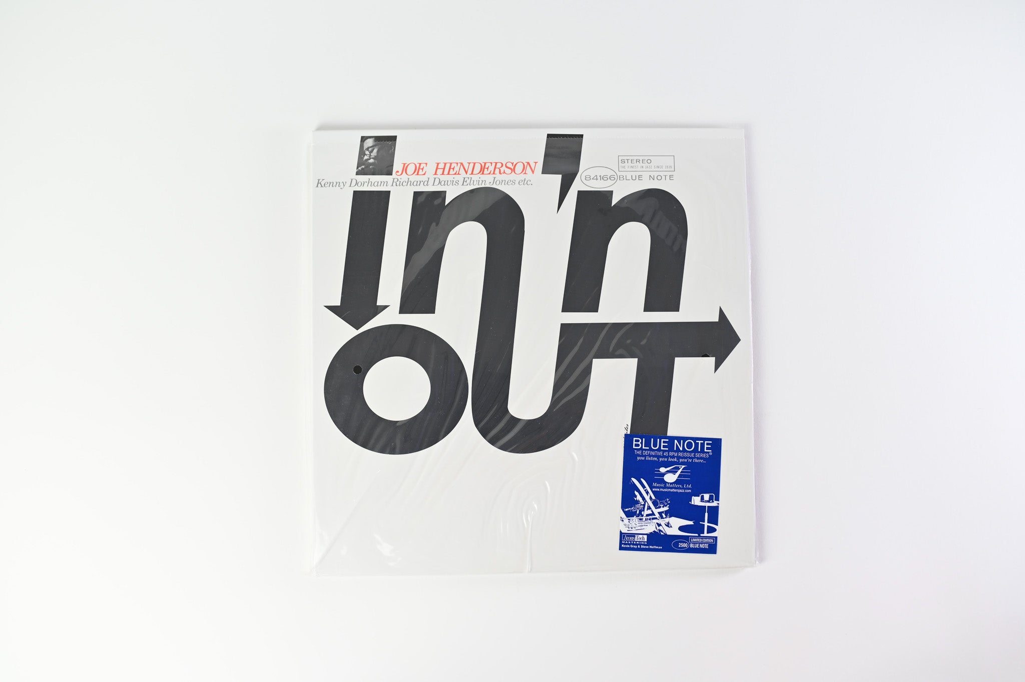 Joe Henderson - In 'N Out on Blue Note Music Matters Ltd Numbered Reissue 45 RPM