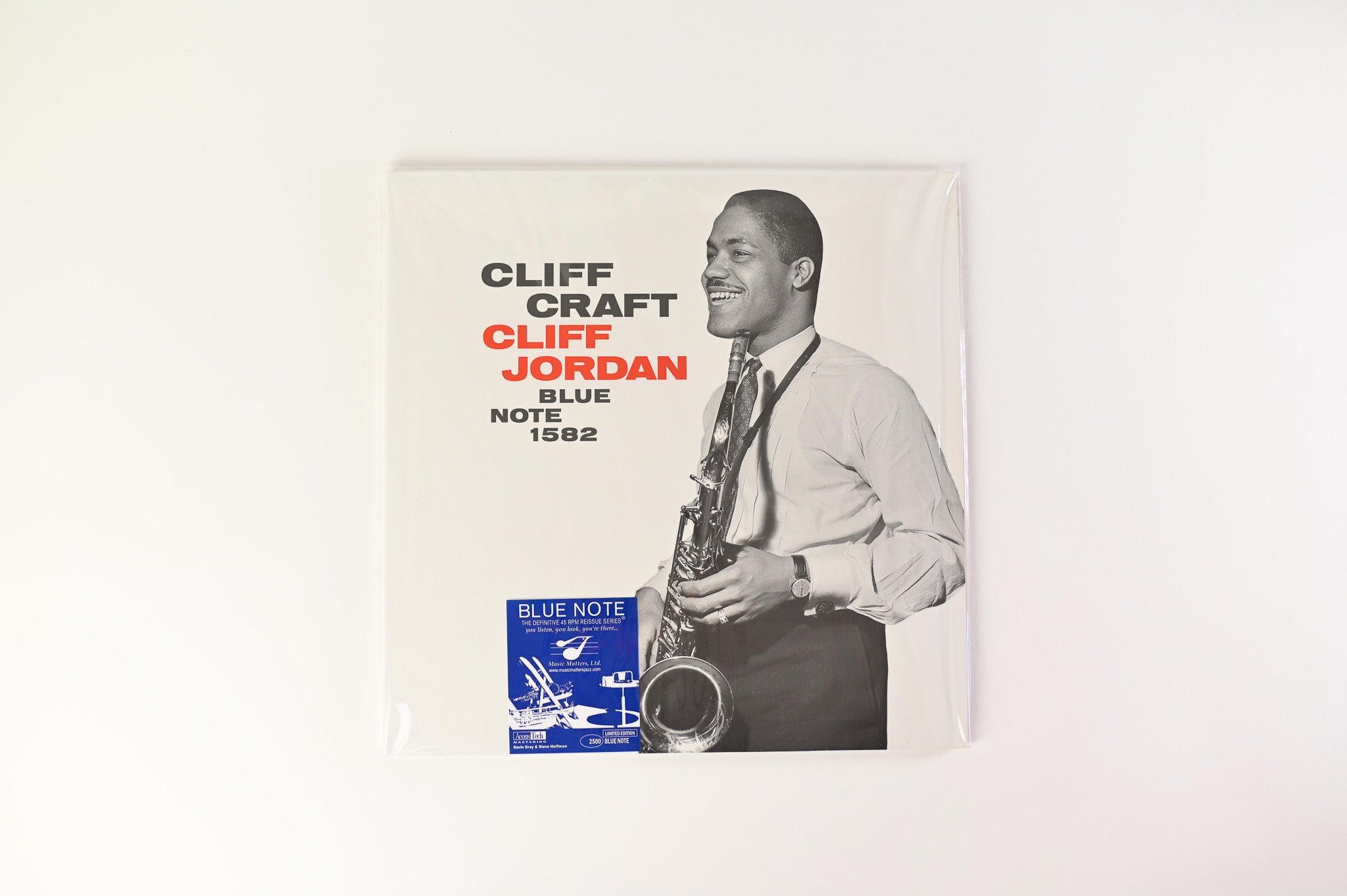 Clifford Jordan - Cliff Craft on Blue Note Music Matters Ltd Reissue 45 RPM