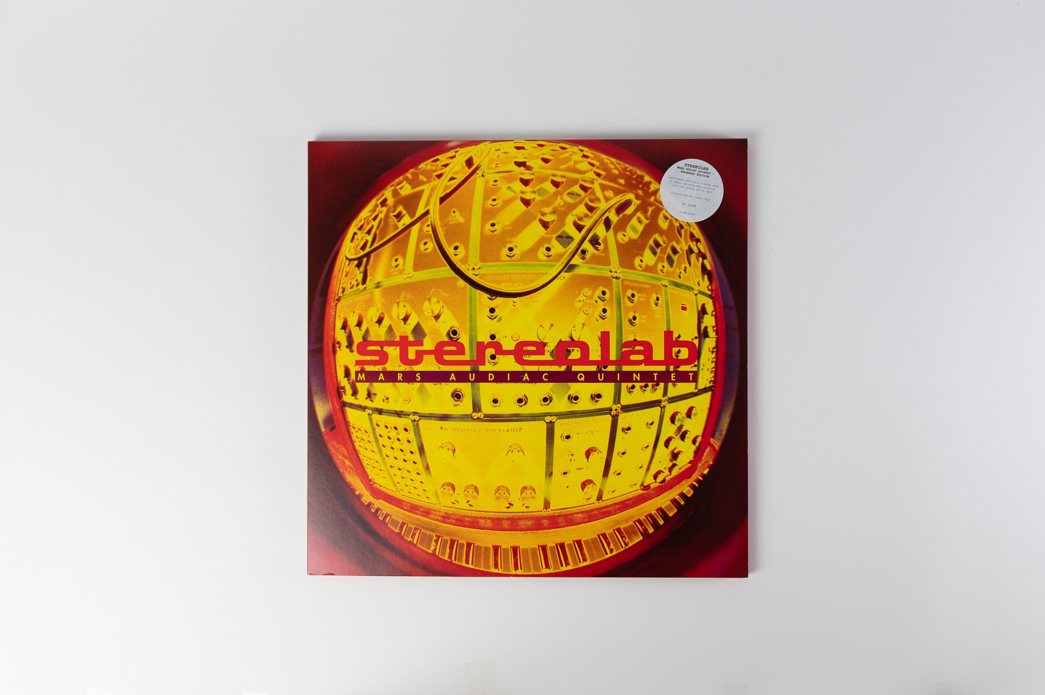 Stereolab - Mars Audiac Quintet on Duophonic Ltd Numbered Clear Vinyl Reissue