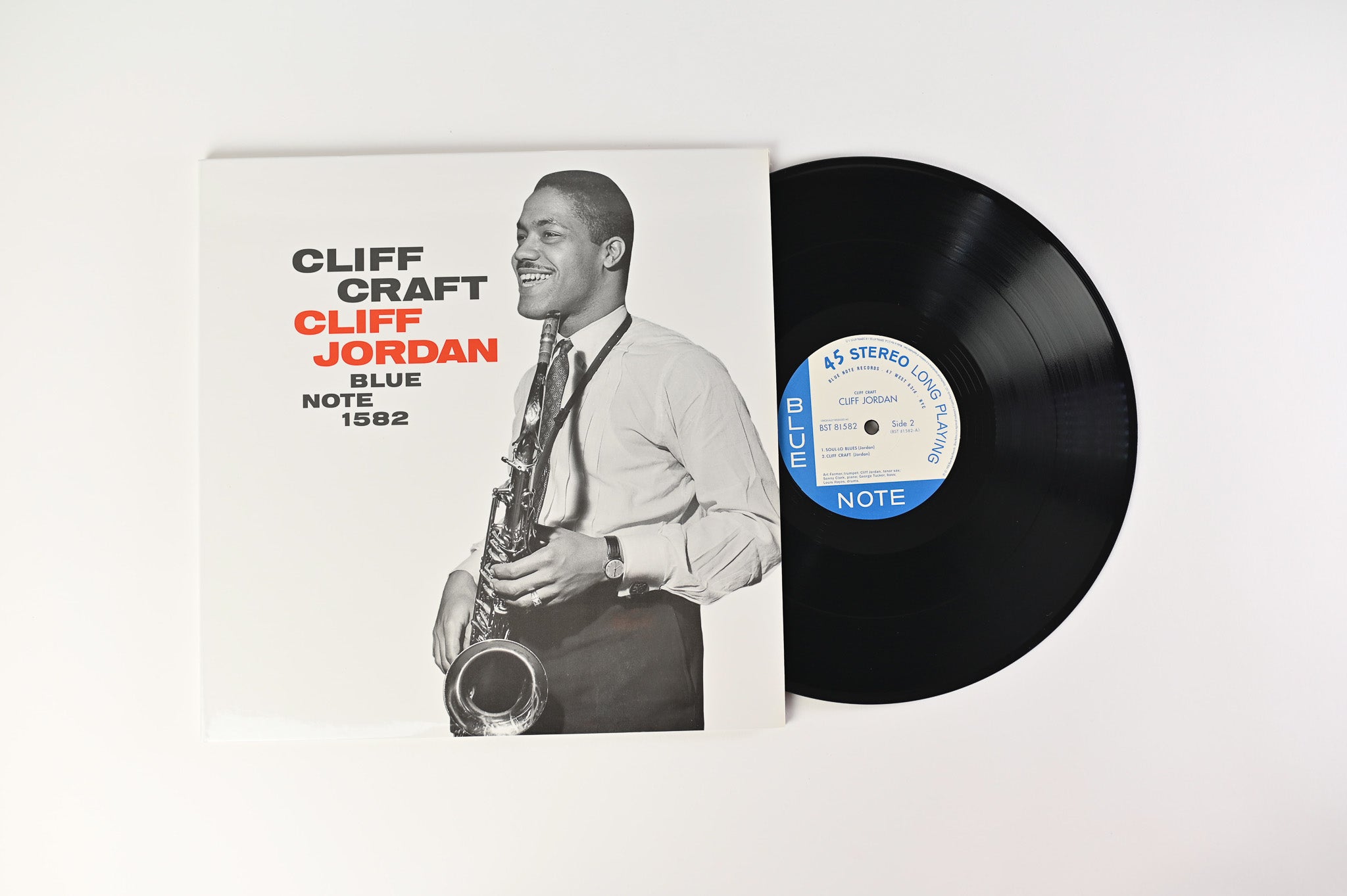 Clifford Jordan - Cliff Craft on Blue Note Music Matters Ltd Reissue 45 RPM