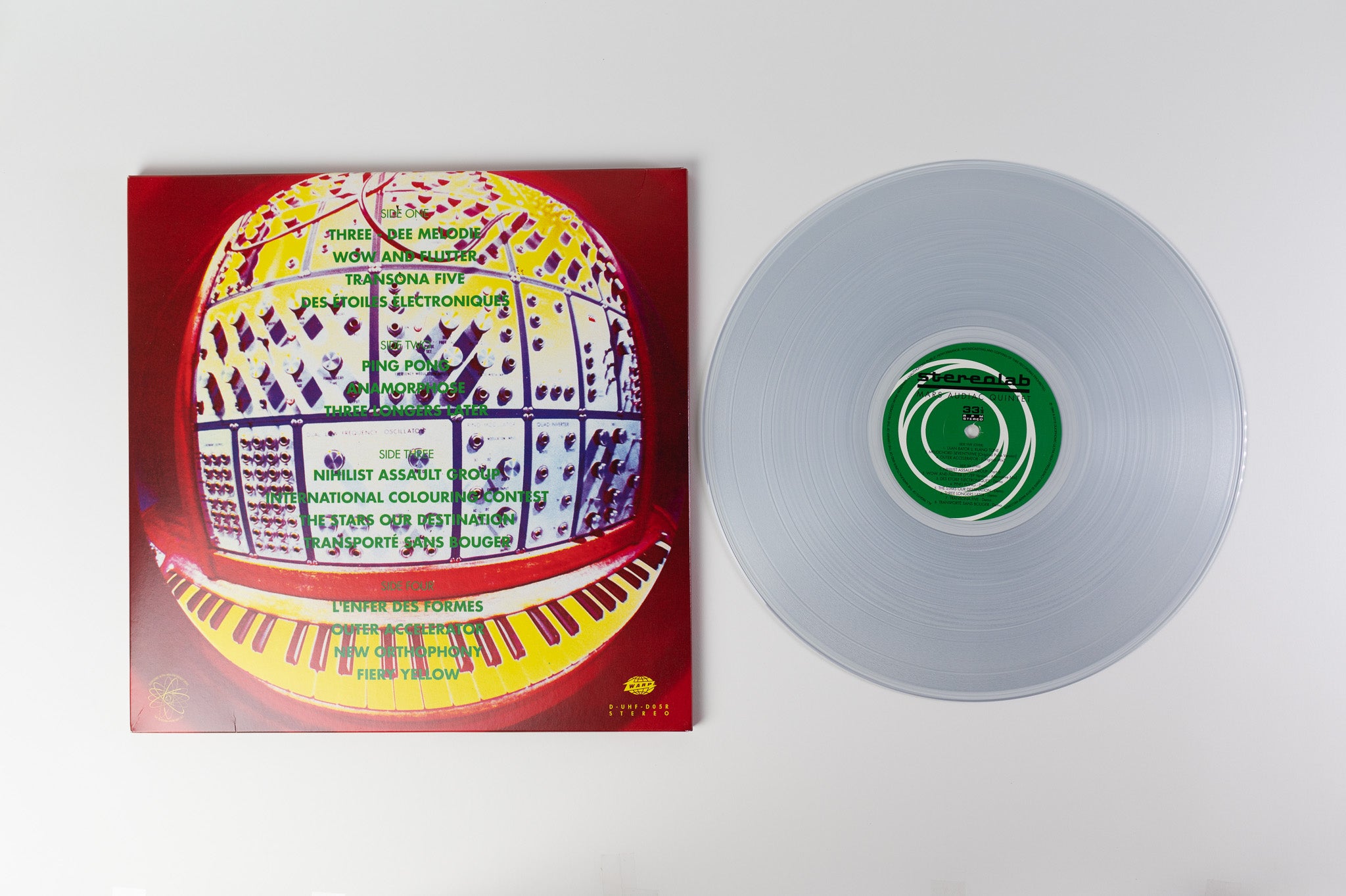 Stereolab - Mars Audiac Quintet on Duophonic Ltd Numbered Clear Vinyl Reissue