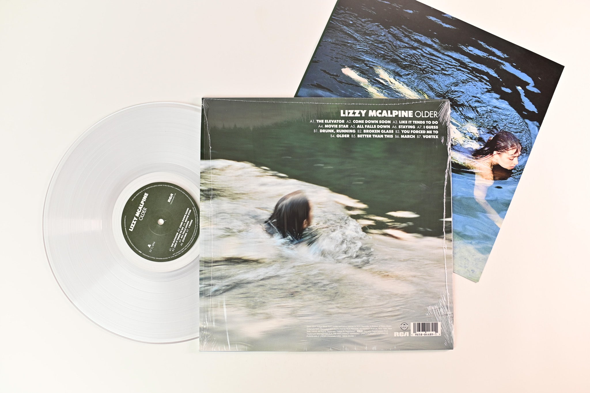 Lizzy McAlpine - Older on RCA Clear Vinyl