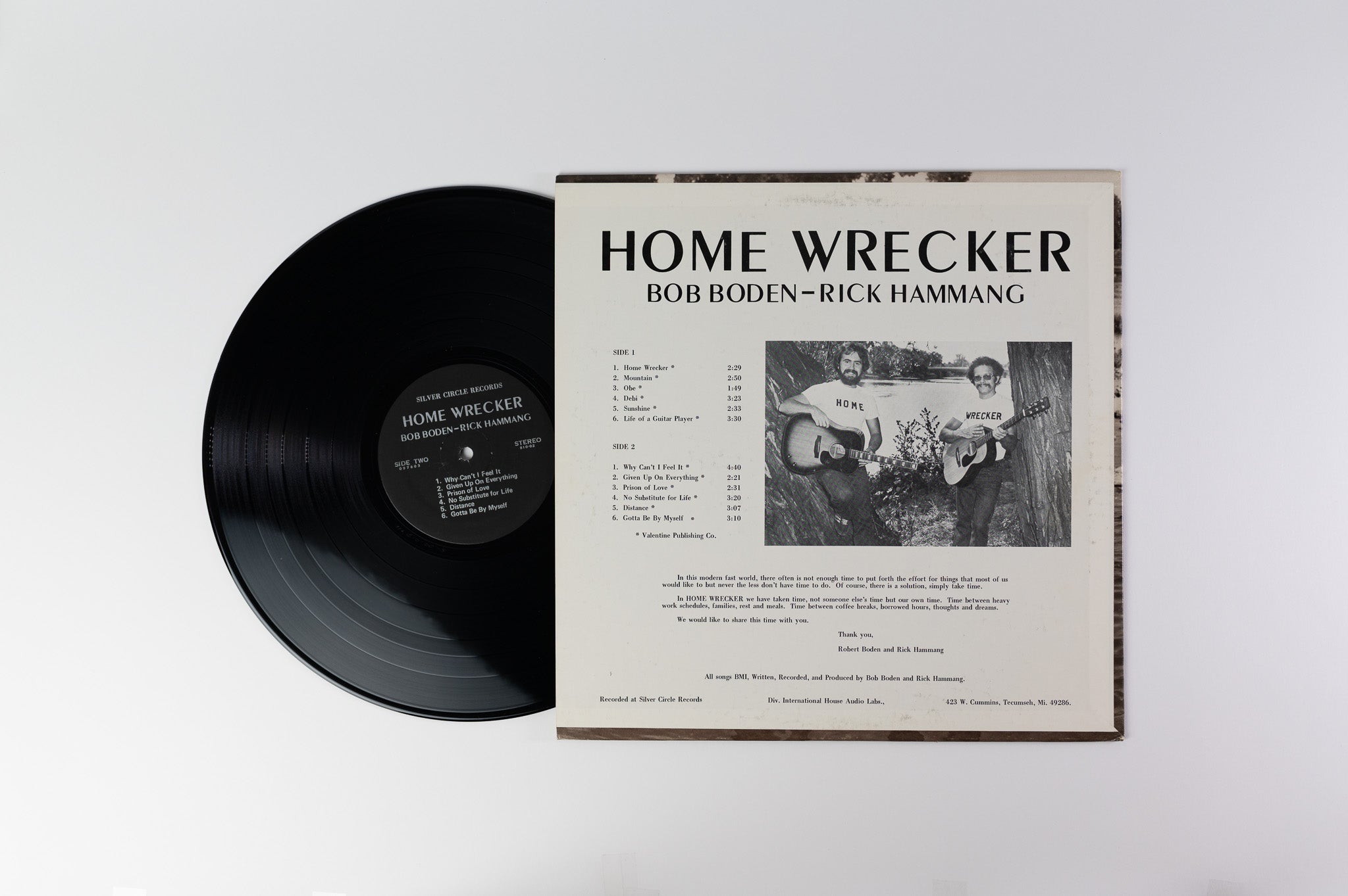 Bob Boden & Rick Hammang - Home Wrecker on Silver Circle on Silver Circle