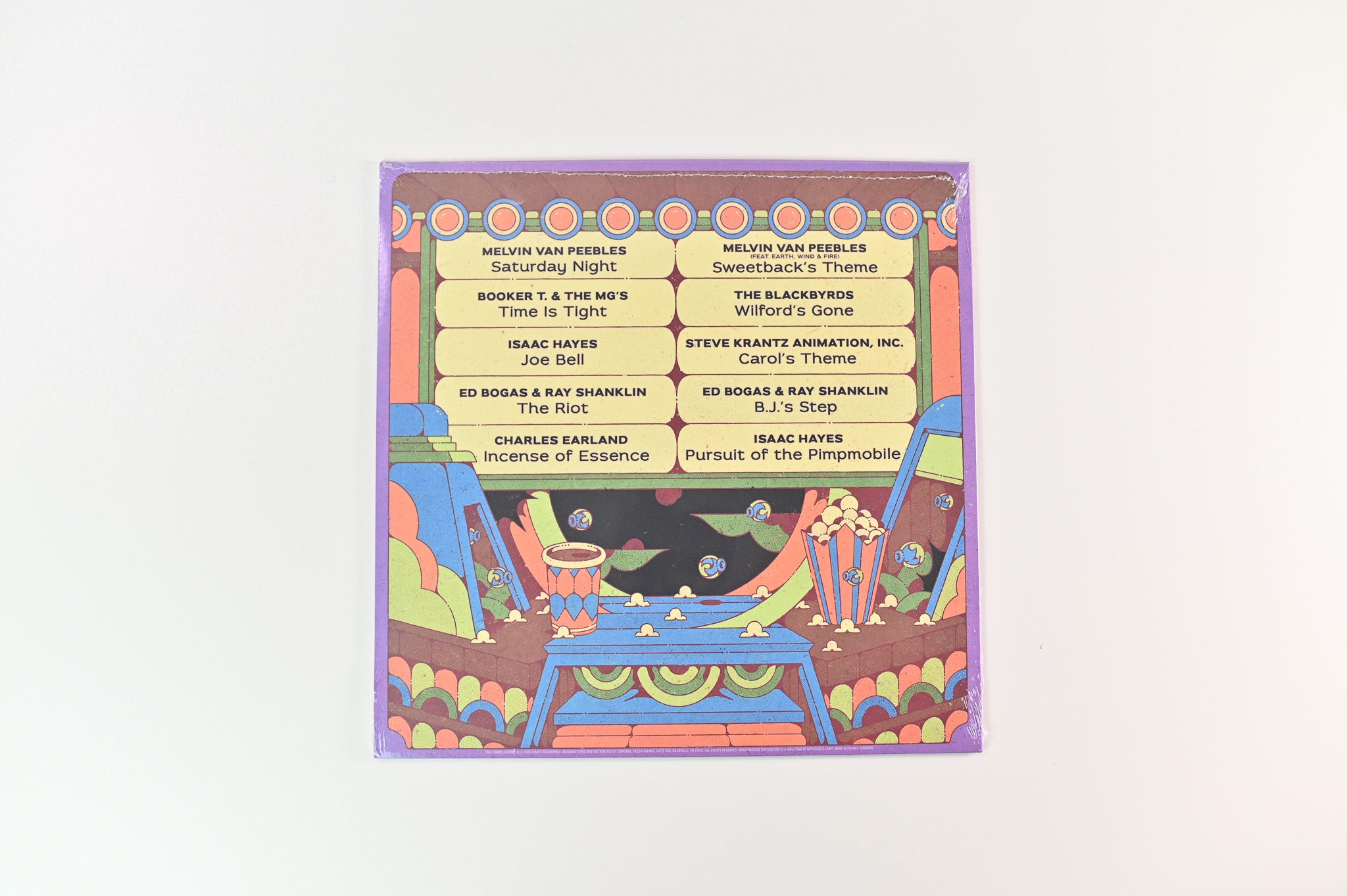 Various - Jazz Dispensary: At The Movies on Craft Recordings RSD BF 2023 Ltd Purple Haze Vinyl Sealed