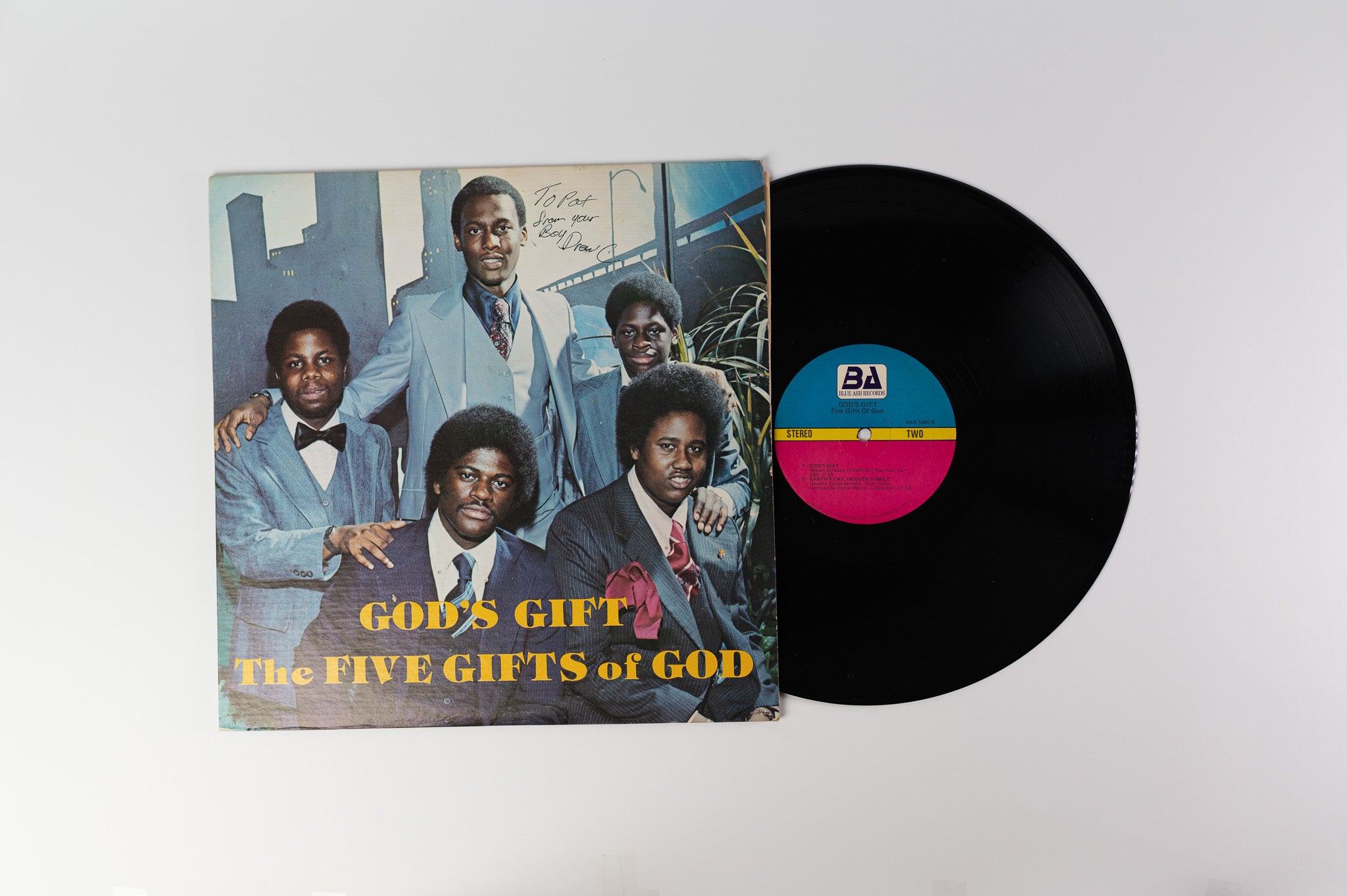 Five Gifts Of God - God's Gift on Blue Ash