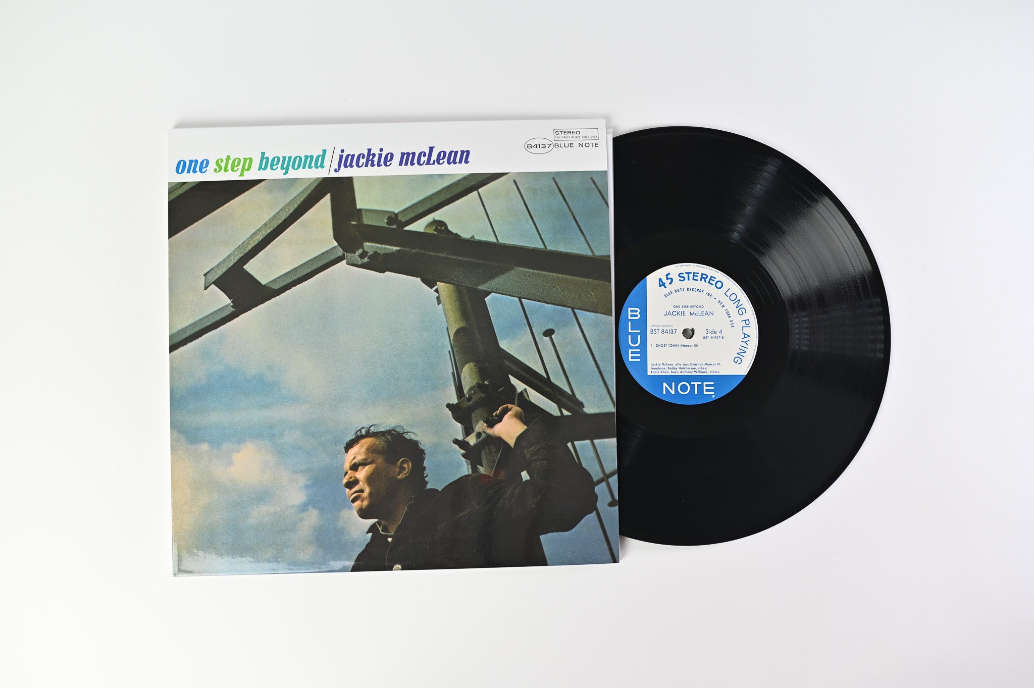 Jackie McLean - One Step Beyond on Blue Note Music Matters Ltd Reissue 45 RPM