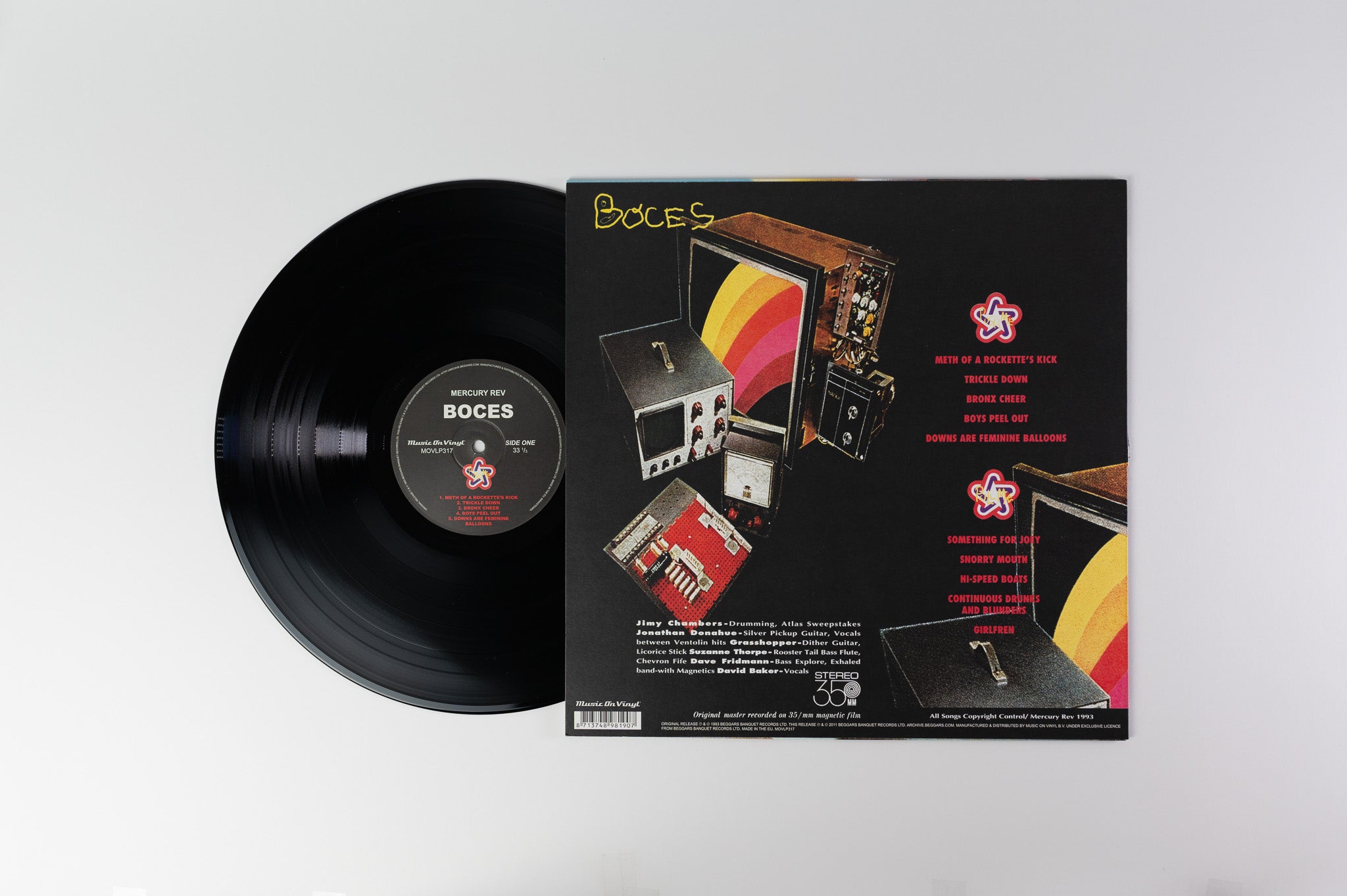 Mercury Rev - Boces on Music on Vinyl Reissue