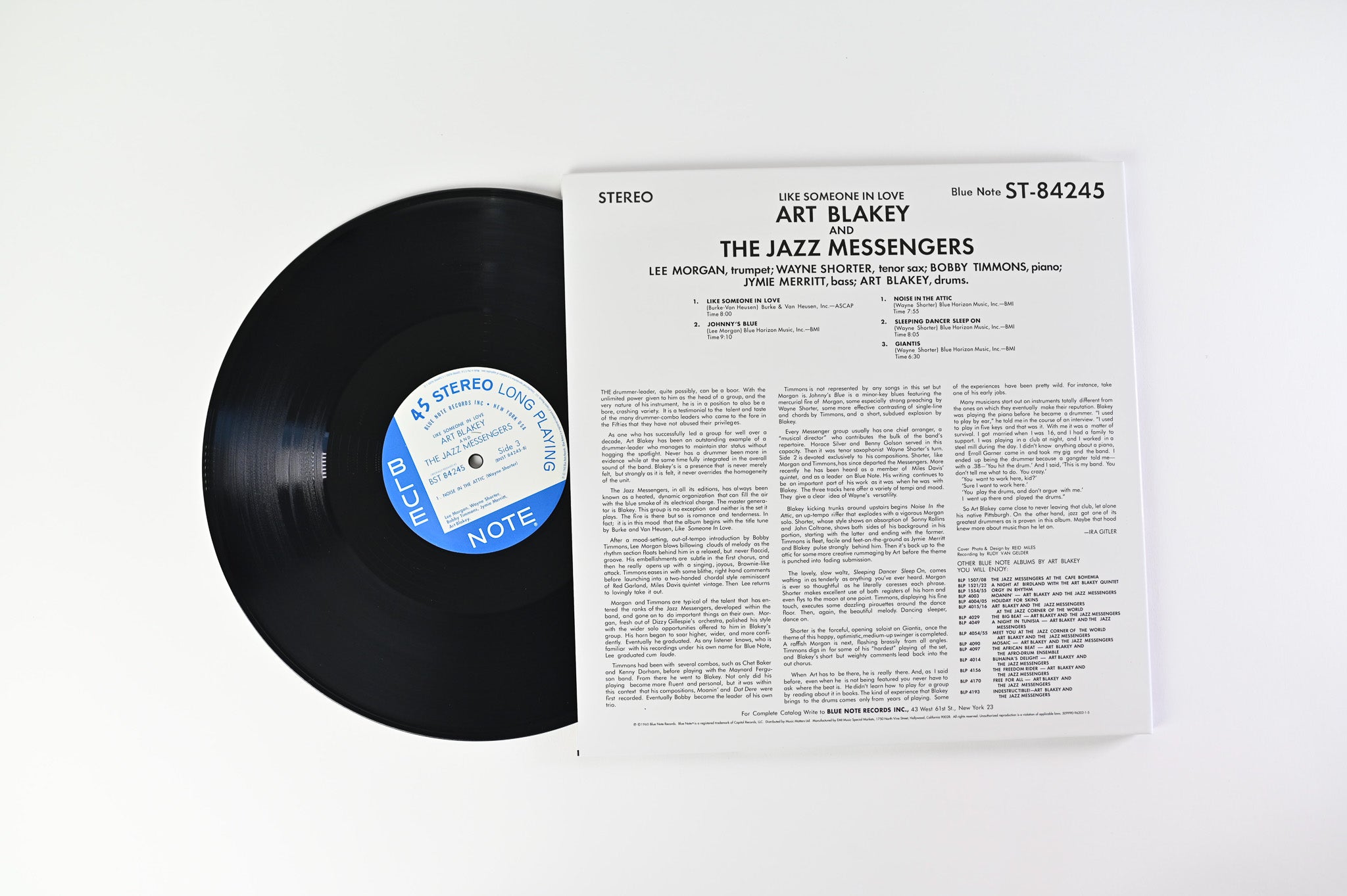 Art Blakey & The Jazz Messengers - Like Someone In Love on Blue Note M