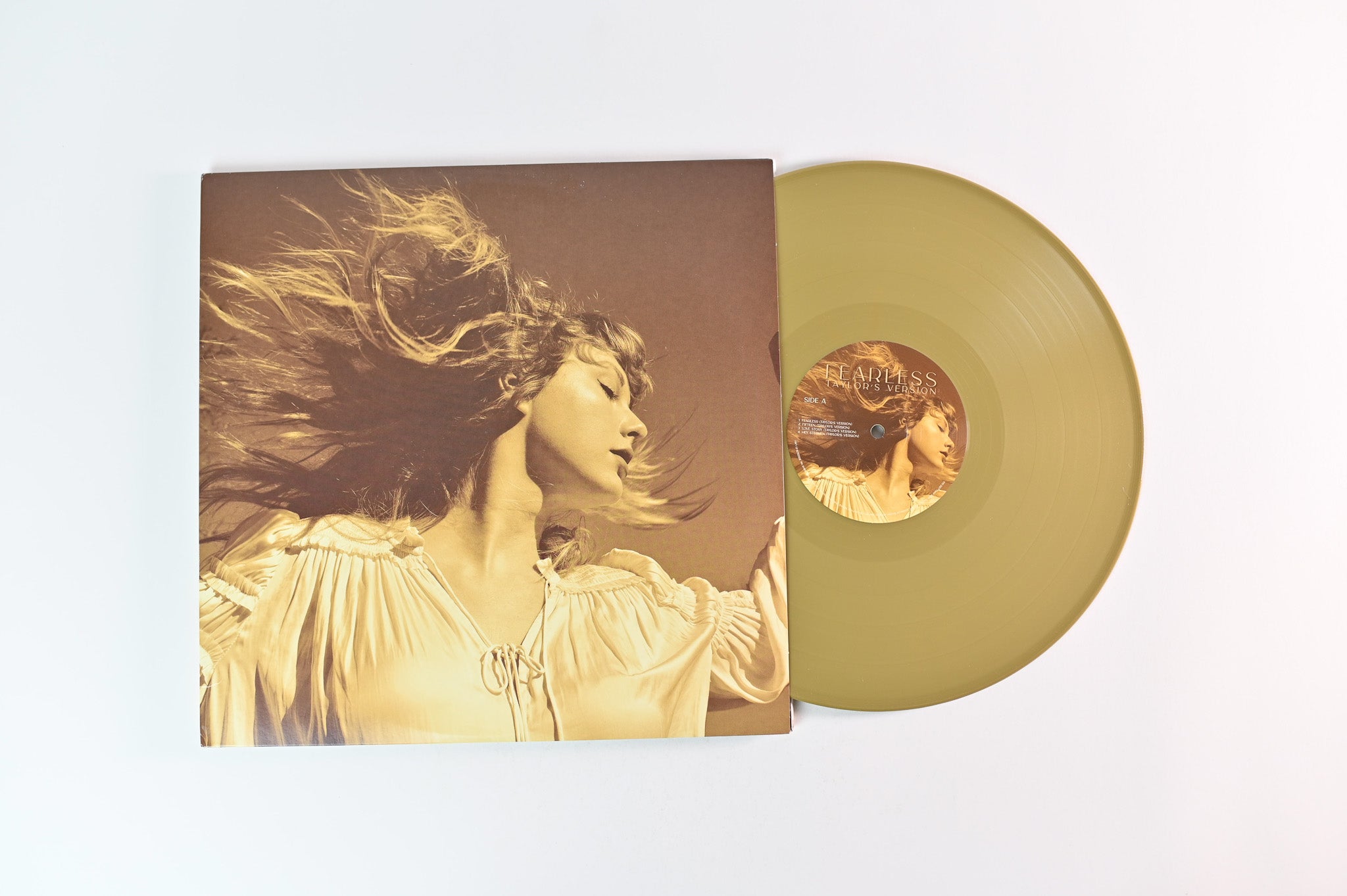 Taylor Swift - Fearless (Taylor's Version) on Republic Records Gold Vinyl