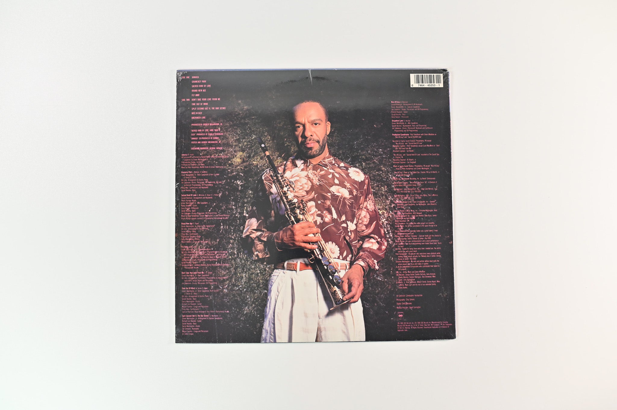 Grover Washington, Jr. - Time Out Of Mind on Columbia Sealed