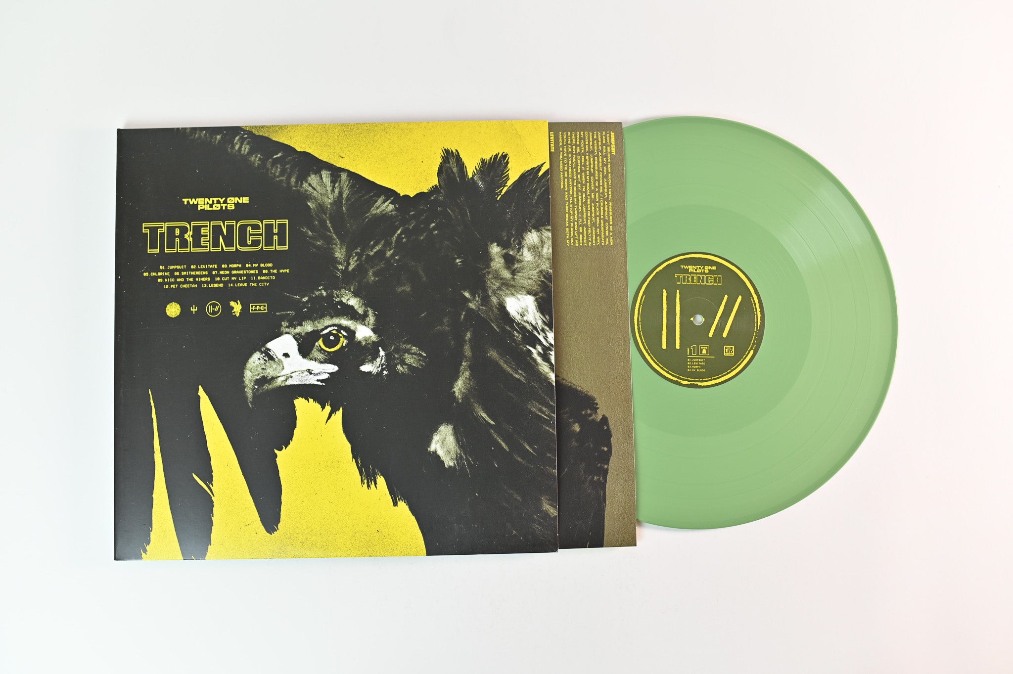 Twenty One Pilots - Trench on Fueled By Ramen Olive Vinyl