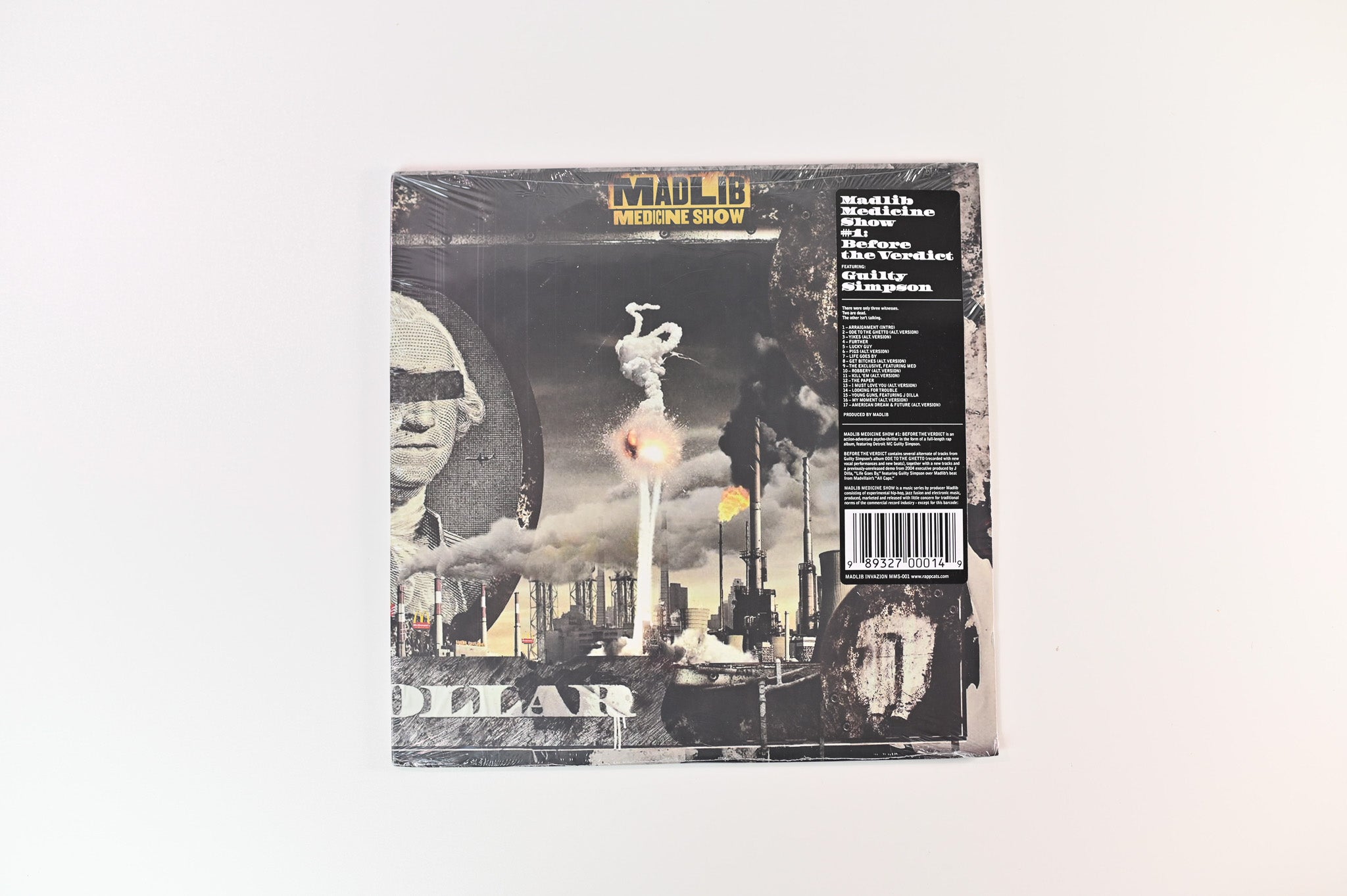 Madlib With Guilty Simpson - Before The Verdict on Madlib Invazion Sealed