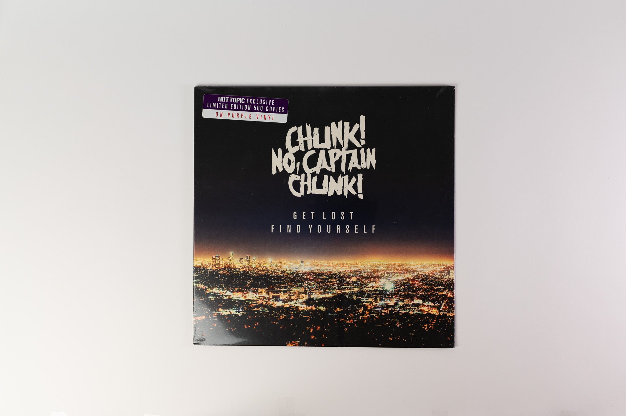 Chunk! No, Captain Chunk! - Get Lost, Find Yourself on Fearless Ltd Purple Vinyl Sealed