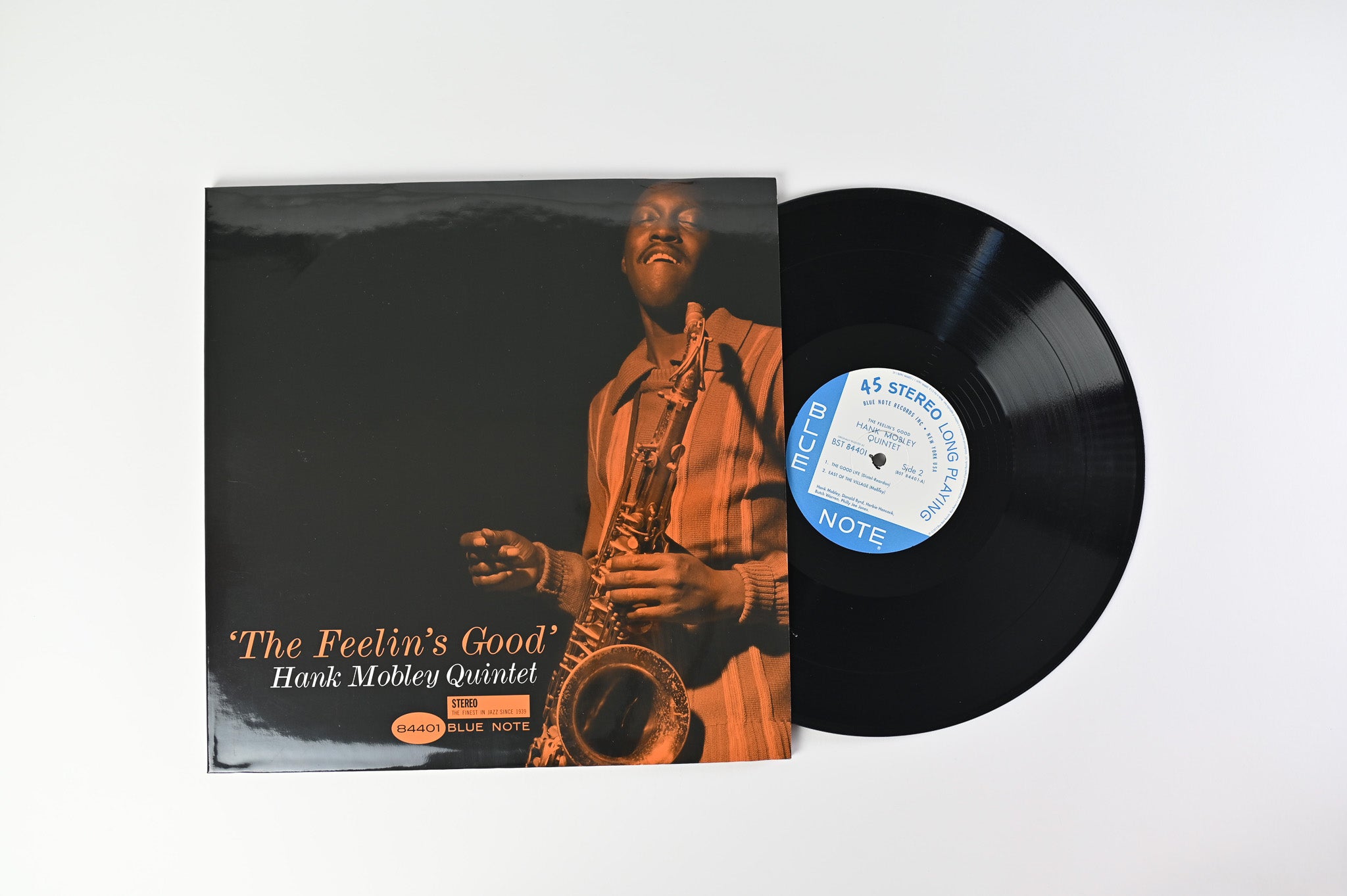 The Hank Mobley Quintet - The Feelin's Good on Blue Note Music Matter Ltd Numbered Reissue 45 RPM