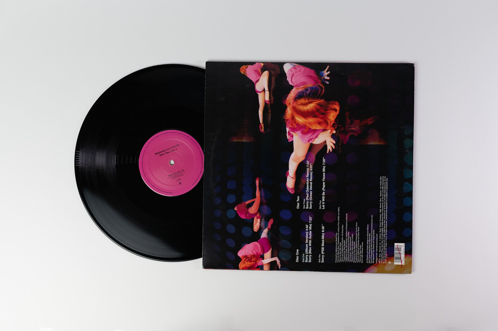 Madonna - Sorry on Warner Bros 2 X 12" Single