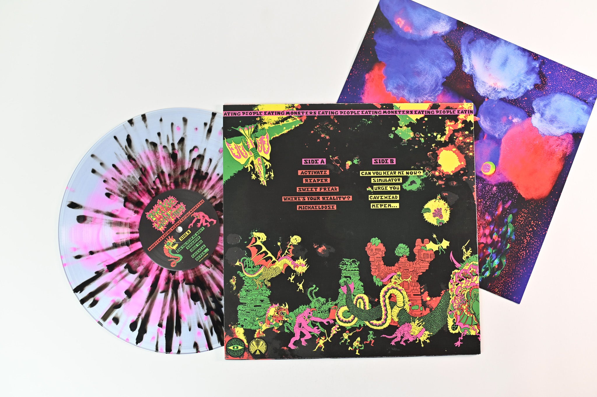 Frankie And The Witch Fingers - Monsters Eating People Eating Monsters...on Greenway Records Ltd. Monsters Blood Vinyl