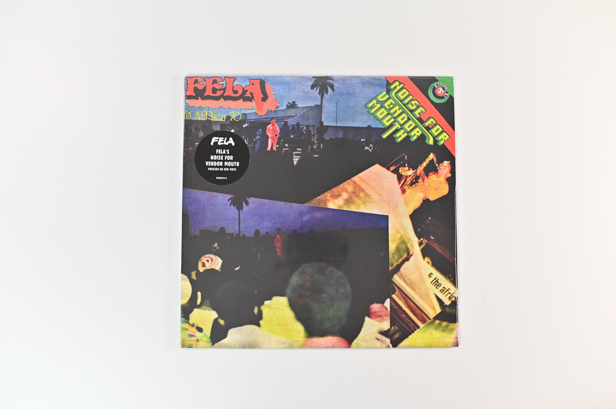 Fela Kuti - Noise For Vendor Mouth on Knitting Factory Ltd Red Vinyl Reissue Sealed