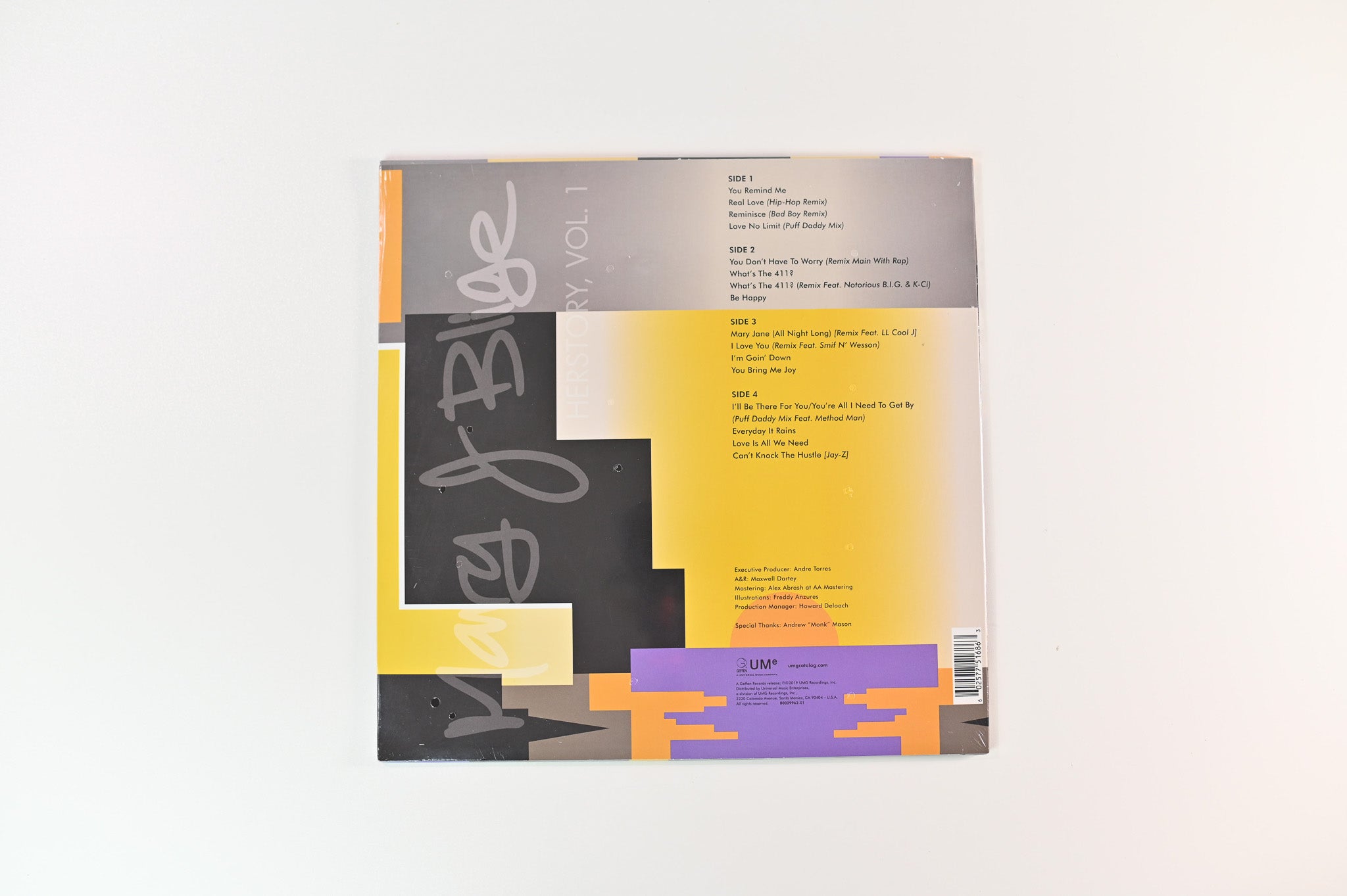 Mary J. Blige - HERstory, Vol. 1 on Geffen Sealed