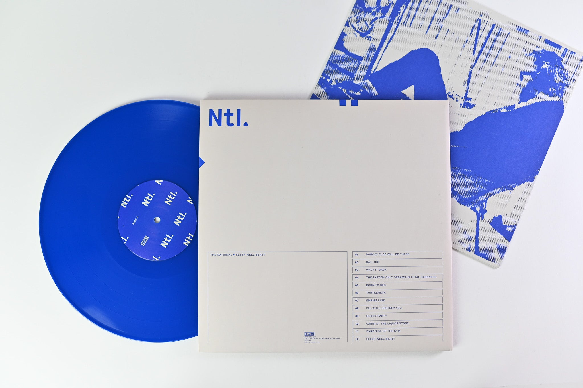 The National - Sleep Well Beast on 4AD Ltd Blue