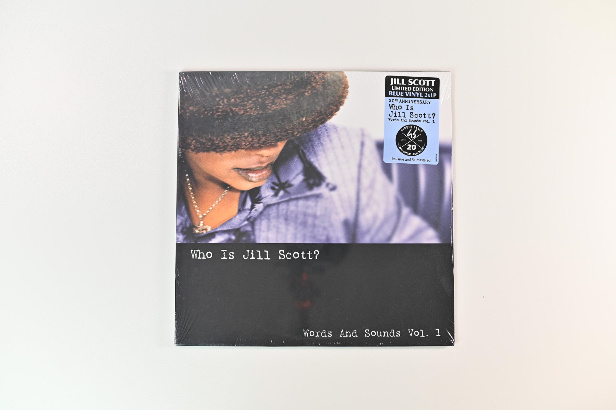 Jill Scott - Who Is Jill Scott? - Words And Sounds Vol. 1 on Hidden Beach Ltd Blue Vinyl Reissue Sealed
