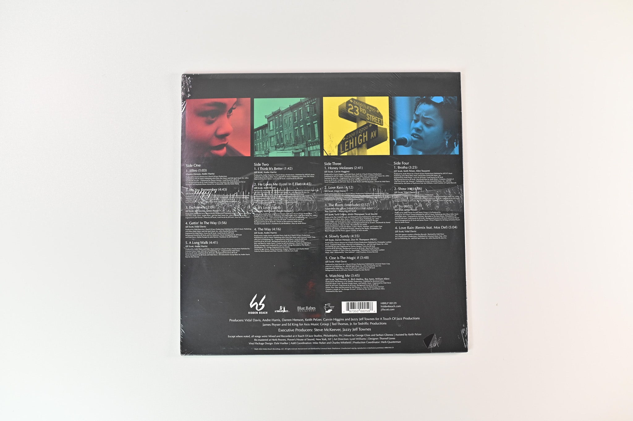 Jill Scott - Who Is Jill Scott? - Words And Sounds Vol. 1 on Hidden Beach Ltd Blue Vinyl Reissue Sealed