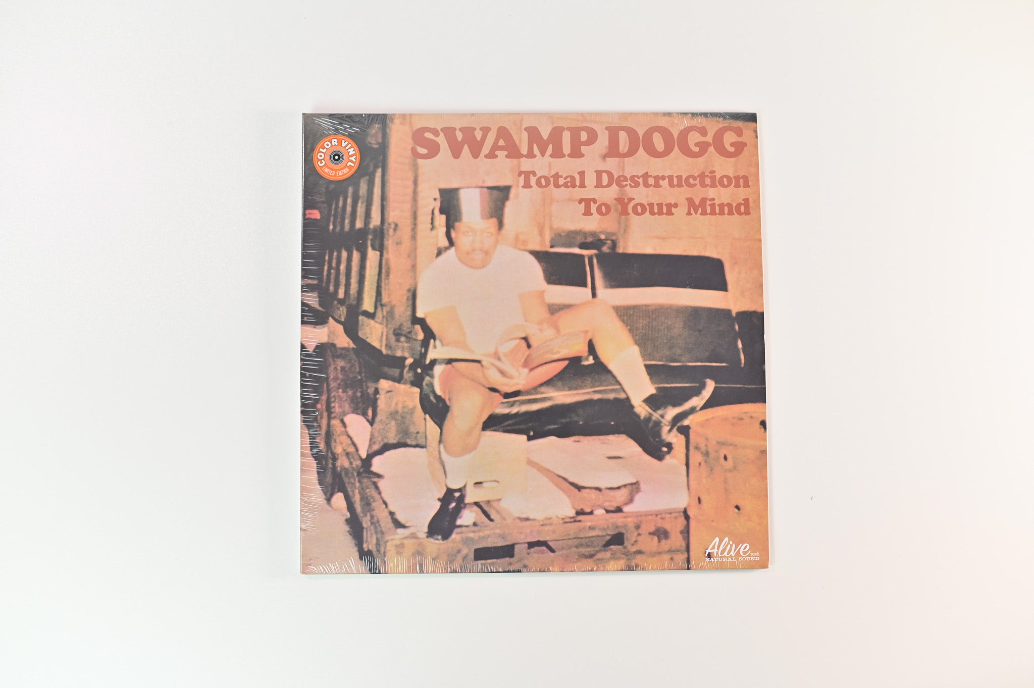 Swamp Dogg - Total Destruction To Your Mind on Alive Records Purple Vinyl Reissue Sealed