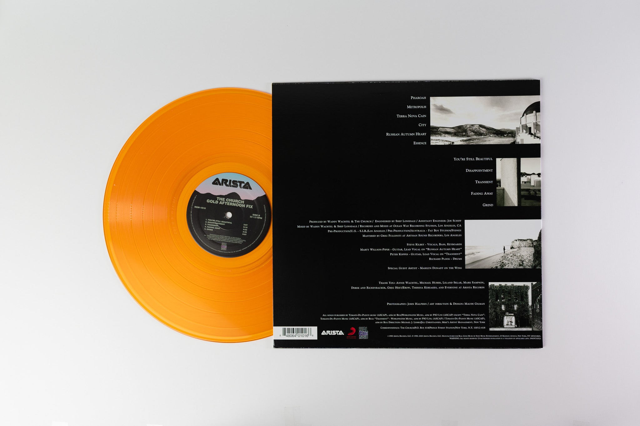 The Church - Gold Afternoon Fix on Arista RSD 2020 Gold Vinyl Reissue