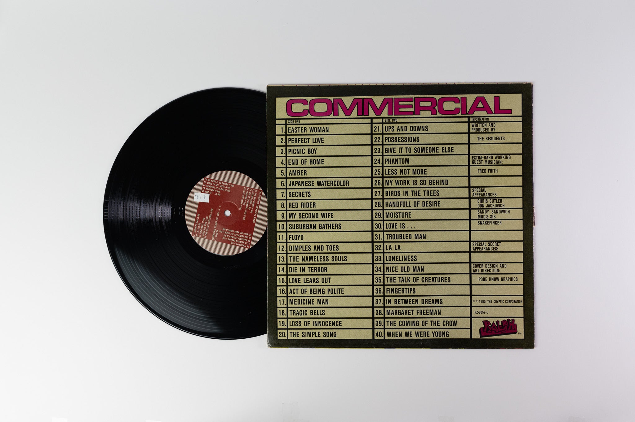 The Residents - Commercial Album on Ralph Reissue