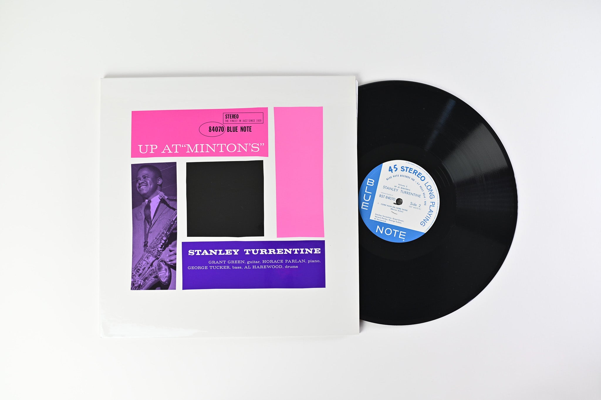 Stanley Turrentine - Up At Minton's Vol. 2 on Blue Note Music Matters Ltd Reissue 45 RPM