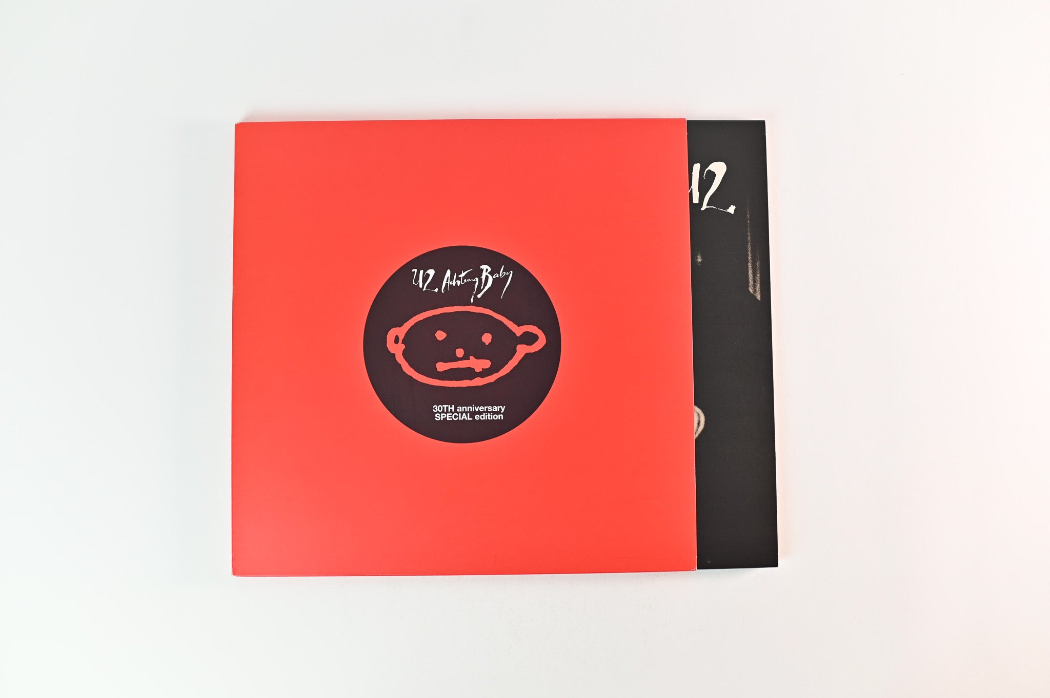U2 - Achtung Baby on Island Records Ltd. Reissue Red & Blue Translucent Numbered
