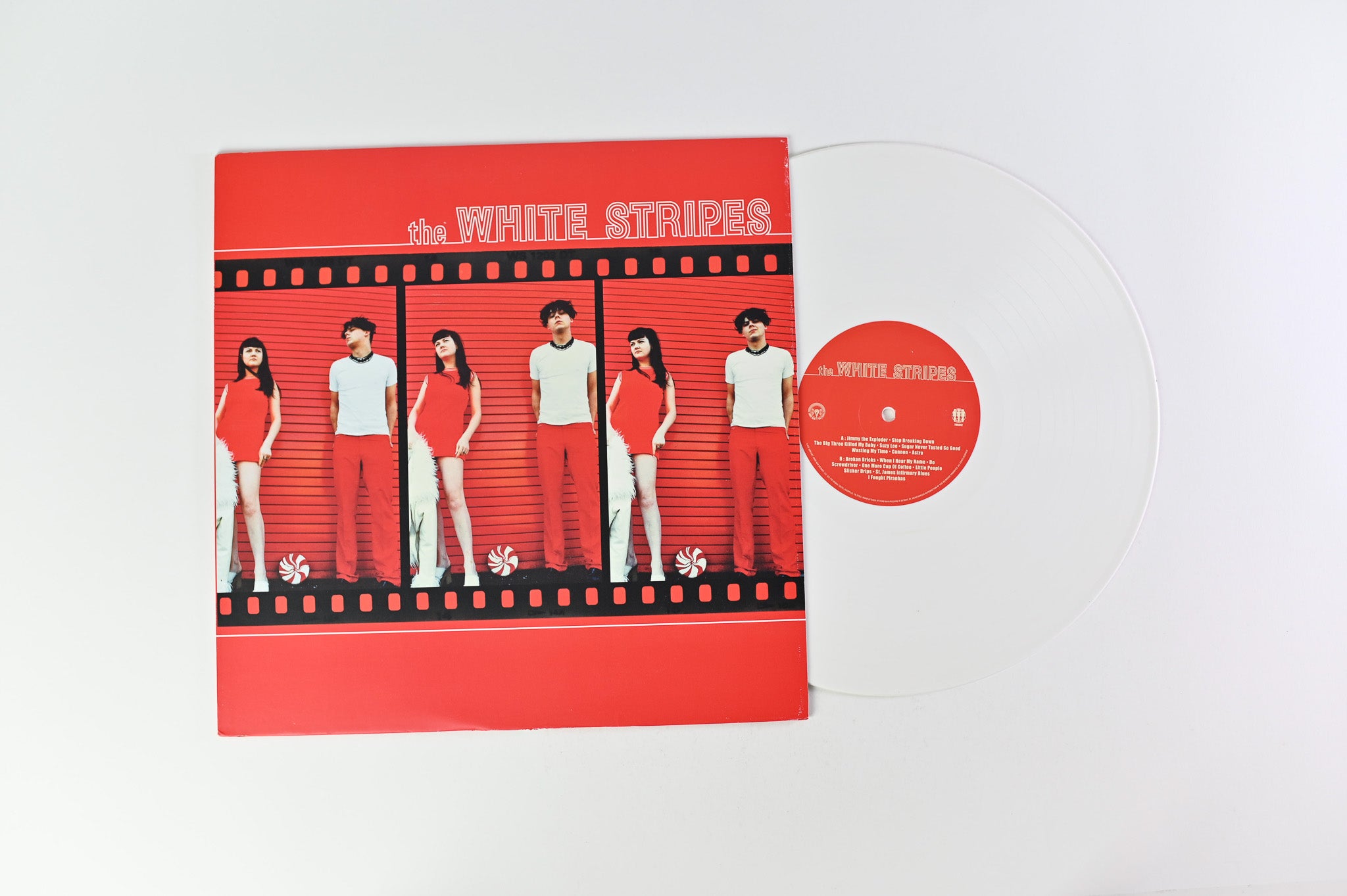 The White Stripes - The White Stripes on Third Man Ltd White Vinyl With Poster Reissue