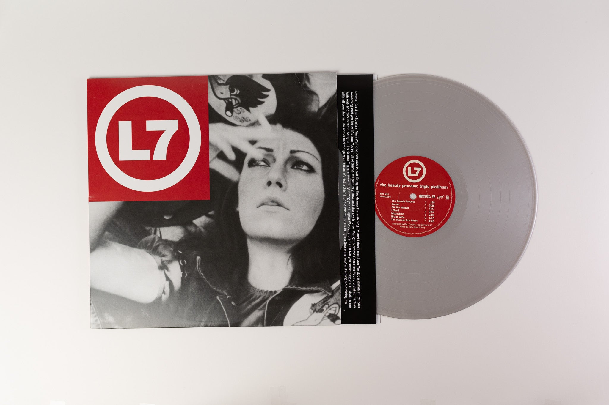 L7 - The Beauty Process: Triple Platinum on Real Gone RSD 2021 Platinum Vinyl Reissue