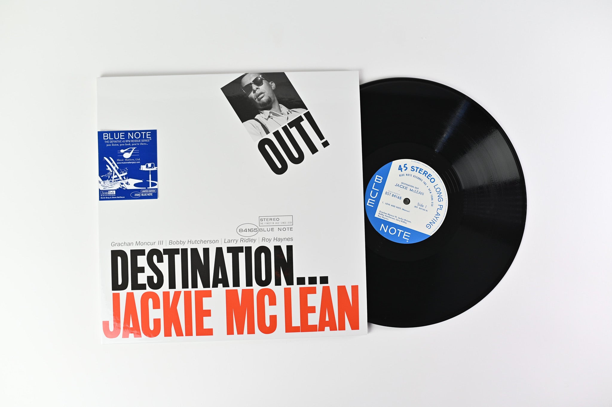 Jackie McLean - Destination... Out! on Blue Note Music Matters Ltd 45 RPM Reissue