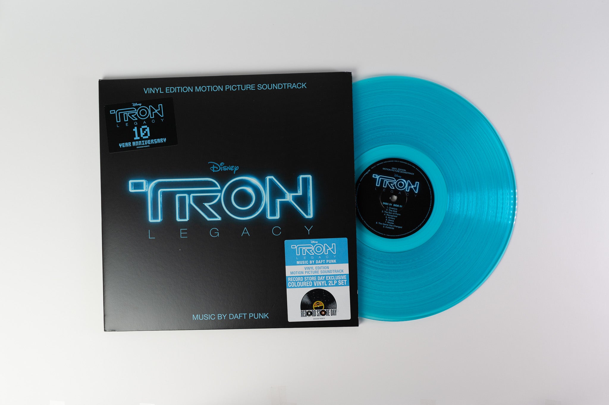 Daft Punk - TRON: Legacy (Vinyl Edition Motion Picture Soundtrack) on Disney RSD 2020 Blue Reissue