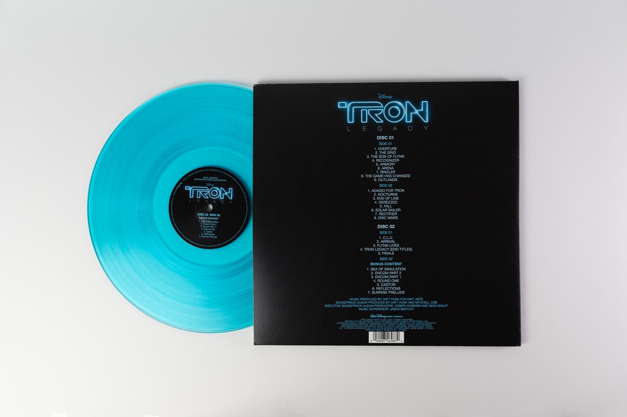 Daft Punk - TRON: Legacy (Vinyl Edition Motion Picture Soundtrack) on Disney RSD 2020 Blue Reissue