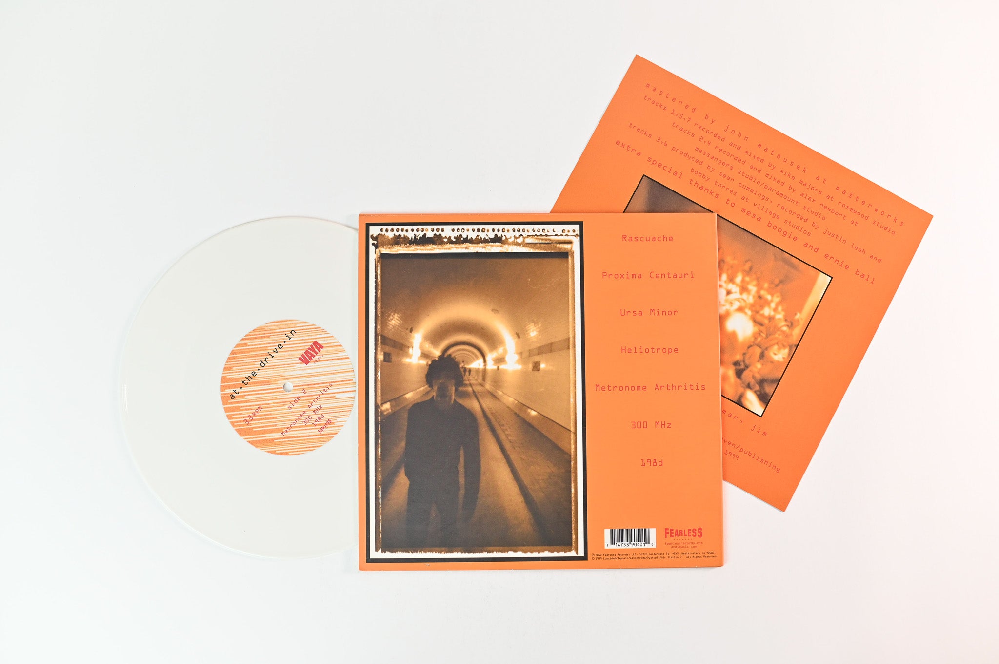 最新入荷 At The Drive-In - Vaya EP on Fearless Records White Vinyl 洋楽