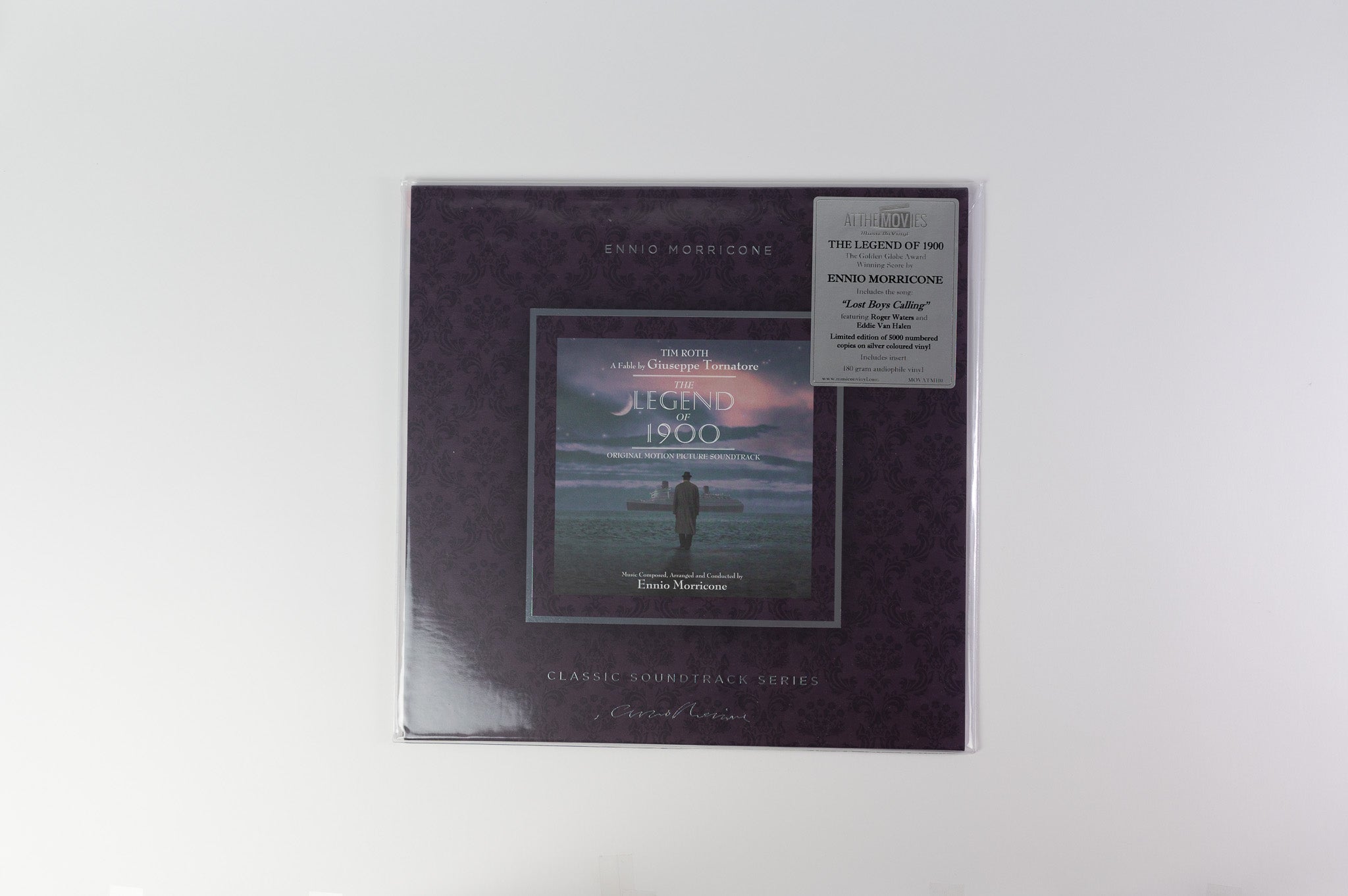 Ennio Morricone - The Legend Of 1900 (Original Soundtrack) on Music on Vinyl Ltd Numbered Silver Reissue