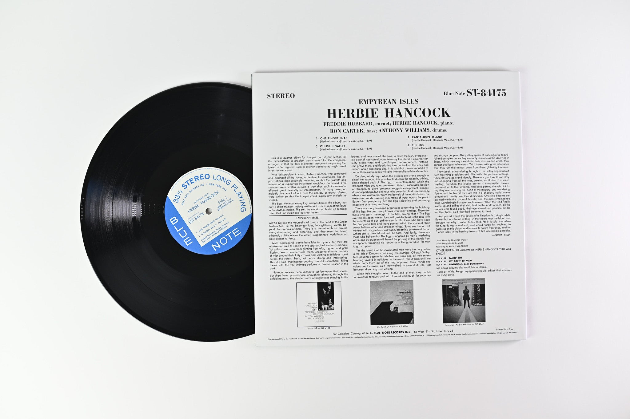 Herbie Hancock - Empyrean Isles on Blue Note Music Matters Ltd Reissue