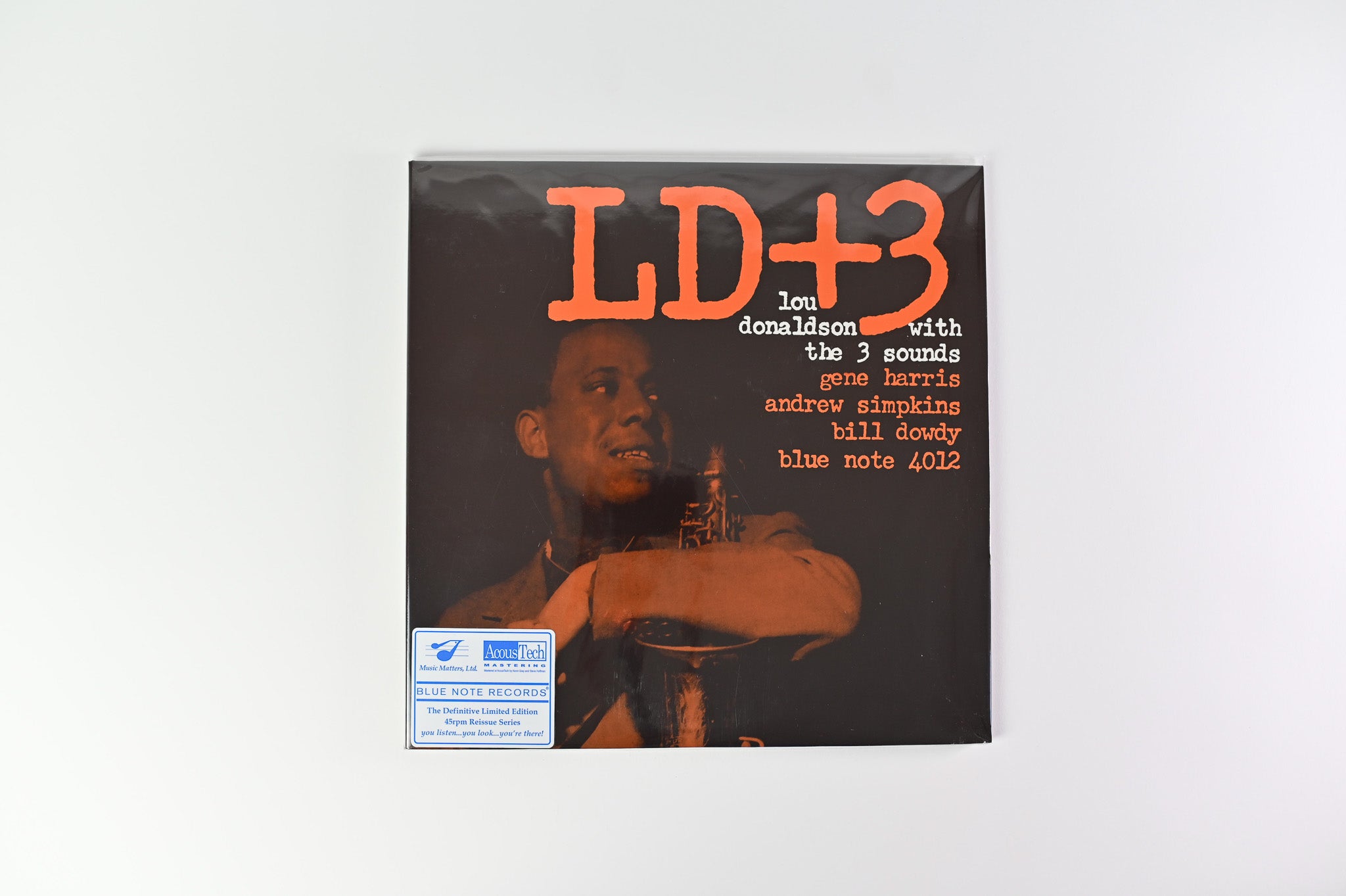 Lou Donaldson - LD+3 on Blue Note Music Matters Ltd 45 RPM Reissue