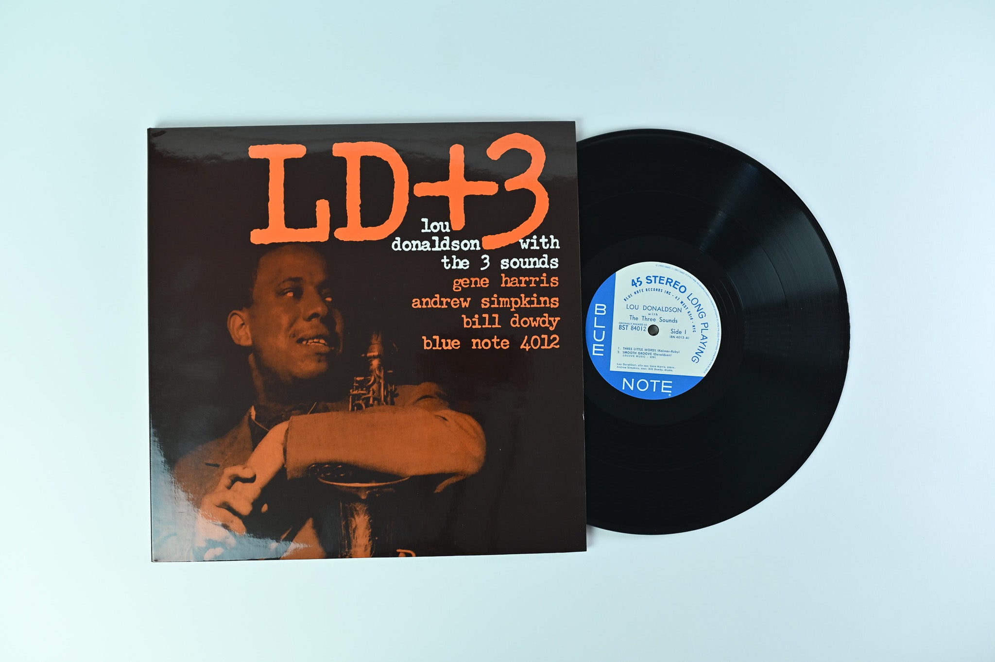 Lou Donaldson - LD+3 on Blue Note Music Matters Ltd 45 RPM Reissue