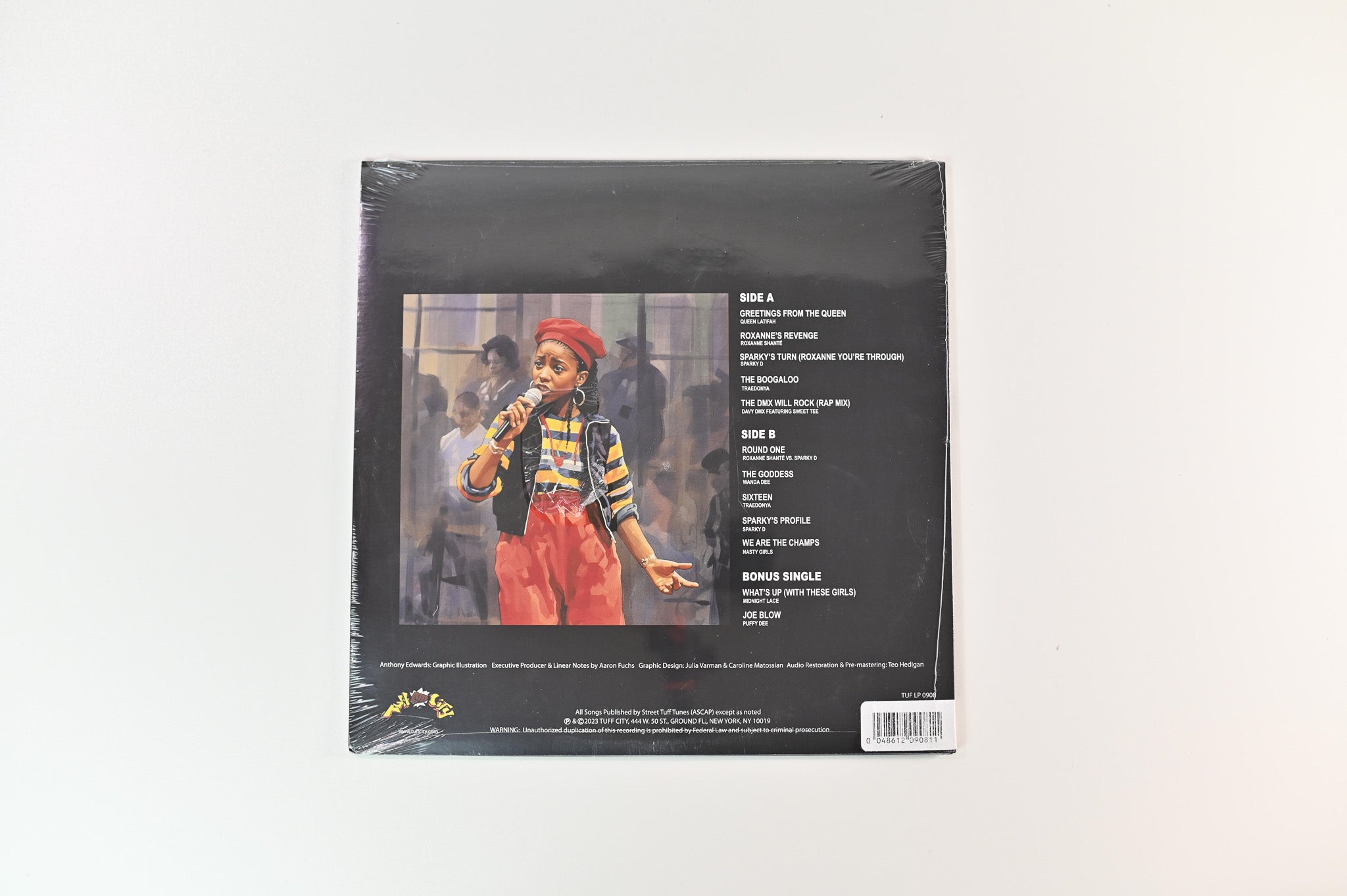 Various - Tuff City Salutes Hip Hop 50: The Female MCs on Tuff City RSD BF 2023 Orange Vinyl With 7" Sealed