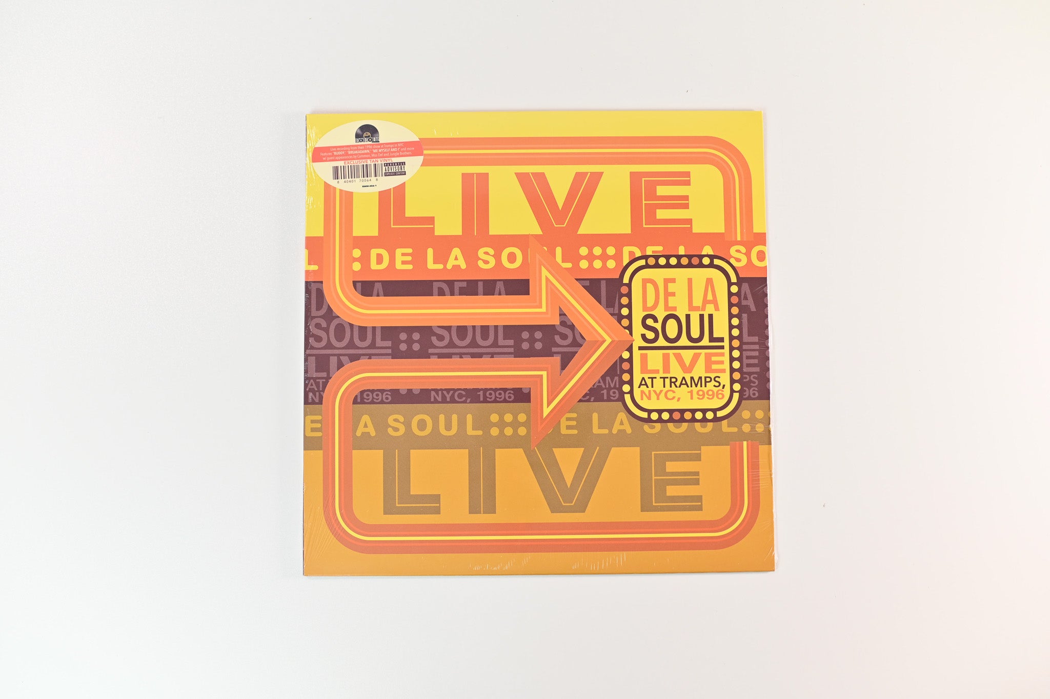 De La Soul - Live At Tramps, NYC, 1996 on Chrysalis RSD 2024 Tan Vinyl Sealed