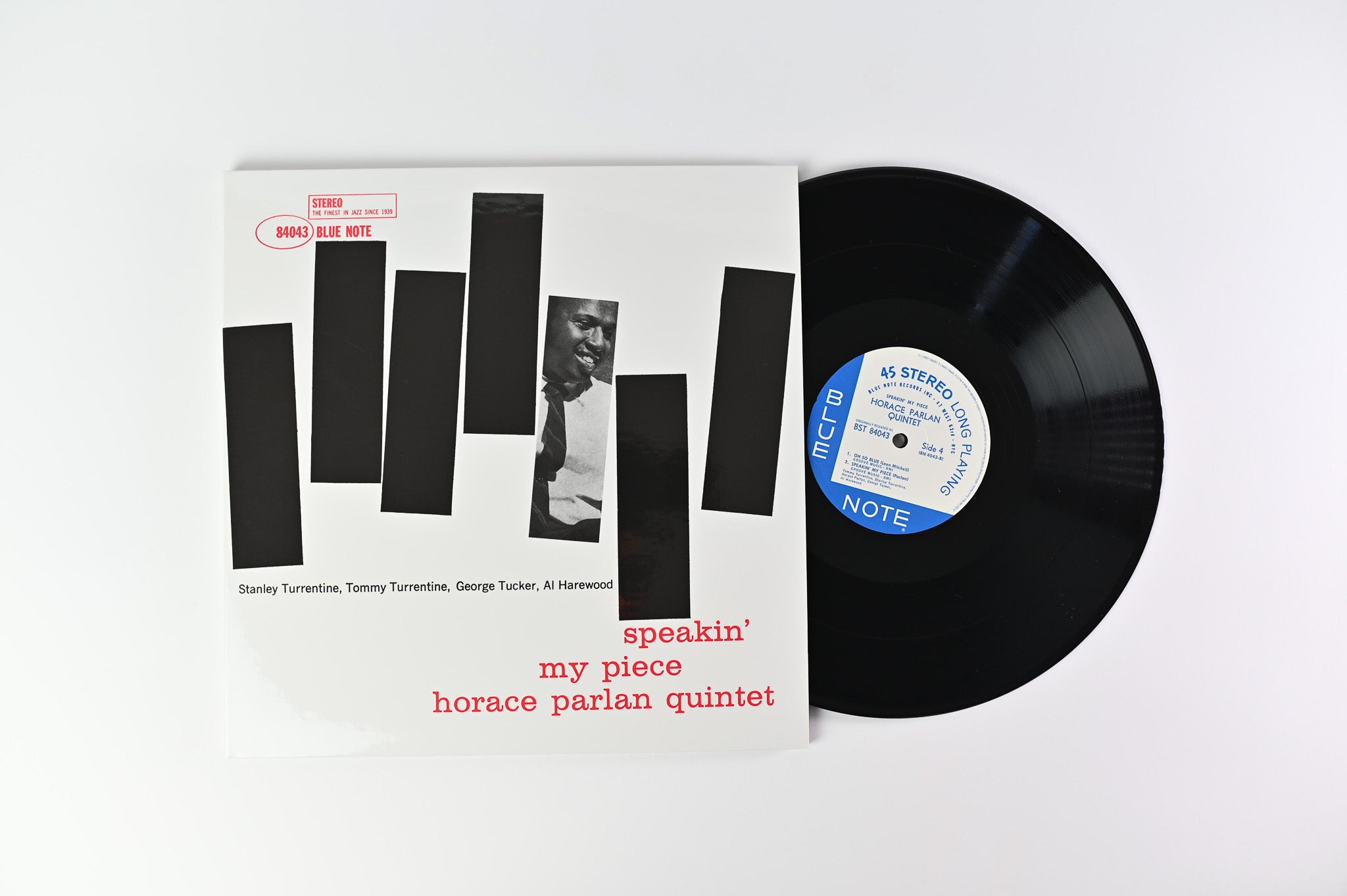 Horace Parlan Quintet - Speakin' My Piece on Blue Note Music Matters Ltd 45 RPM Reissue