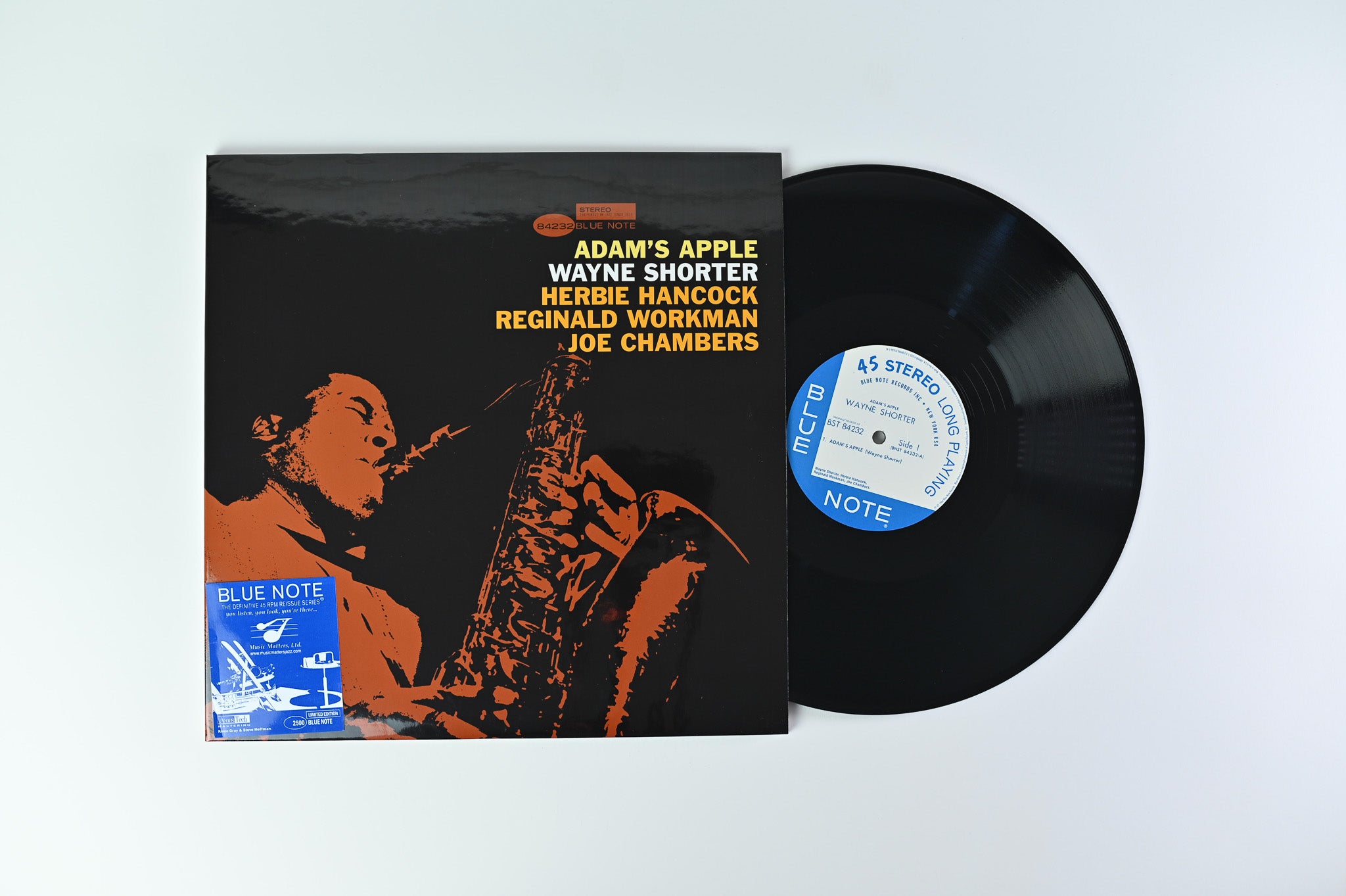 Wayne Shorter - Adam's Apple on Blue Note Music Matters Ltd 45 RPM Reissue