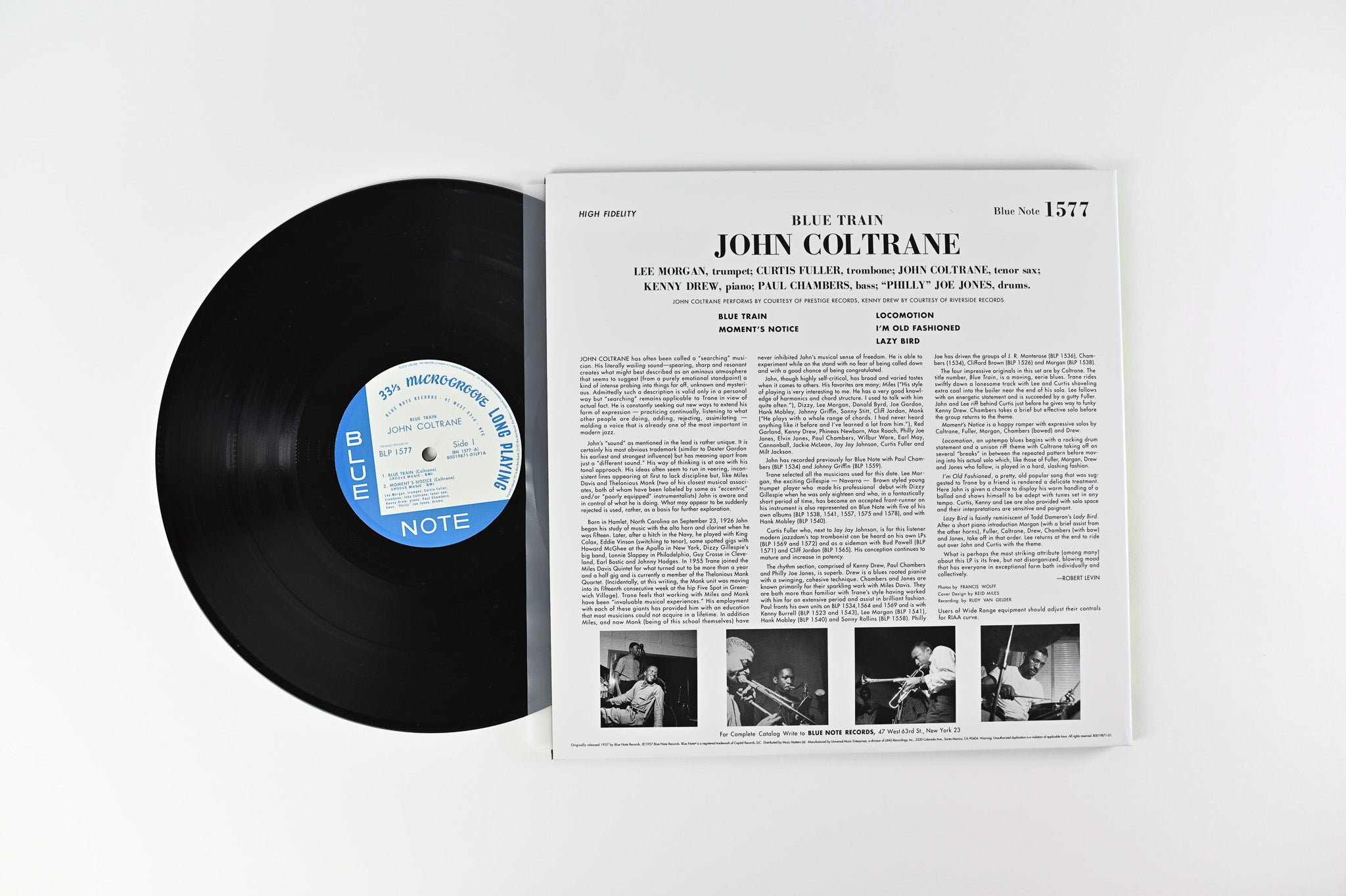 John Coltrane - Blue Train on Blue Note Music Matters SRX Ltd Reissue